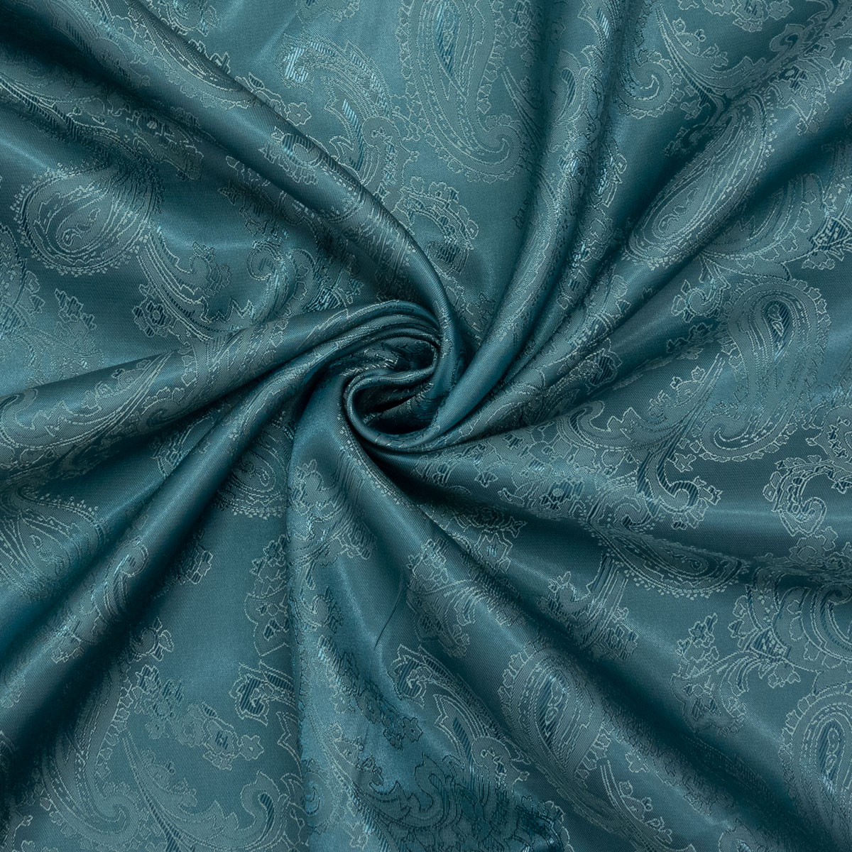 Jacquardfutter, Paisley-Muster, petrol