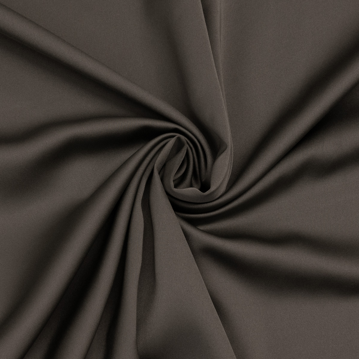 leichter Satin, uni, taupe dunkel