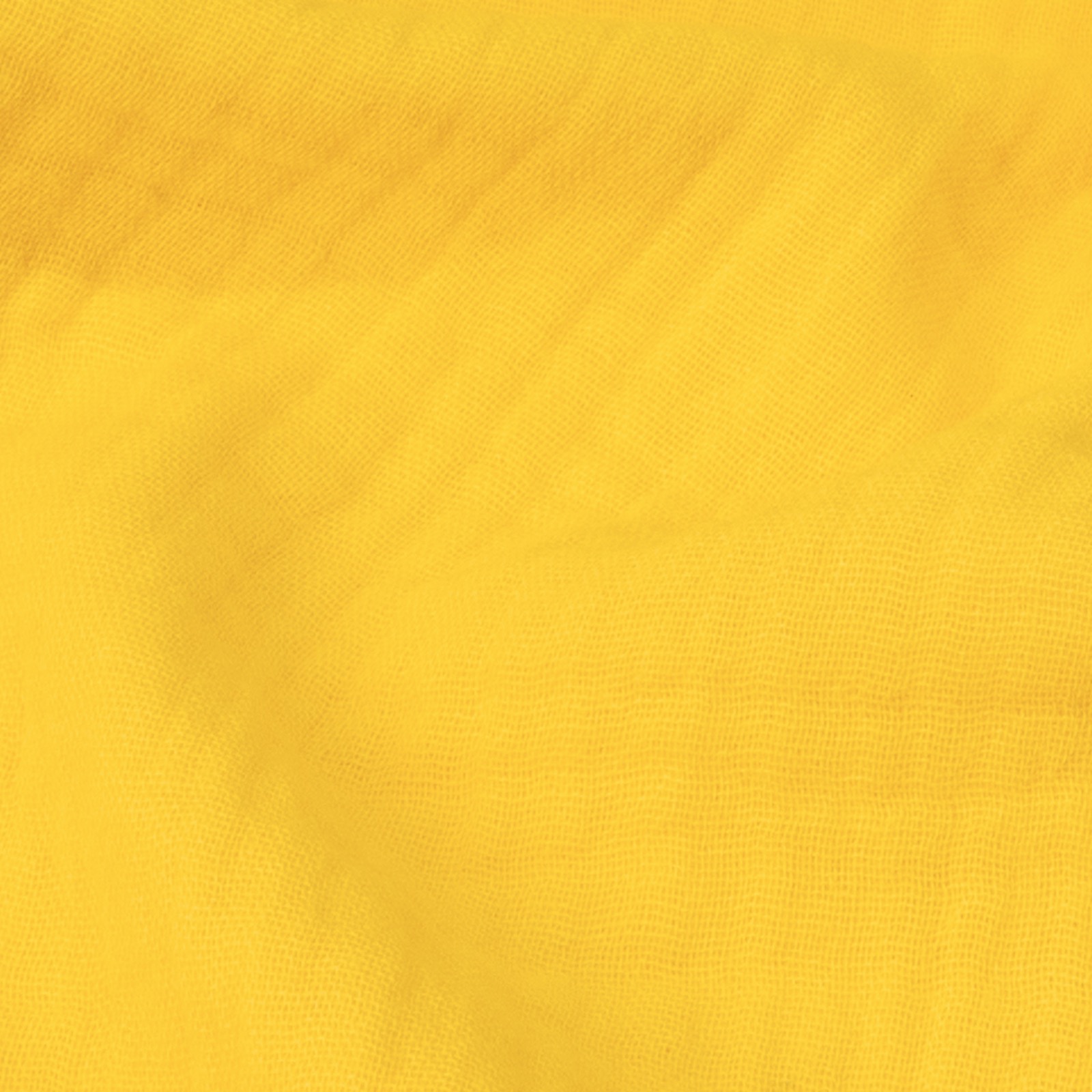 Baumwollstoff, Musselin, gelb, uni – Bild 3