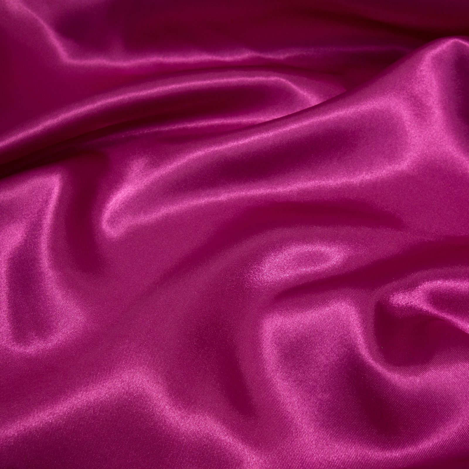 Satin, pink, uni – Bild 4