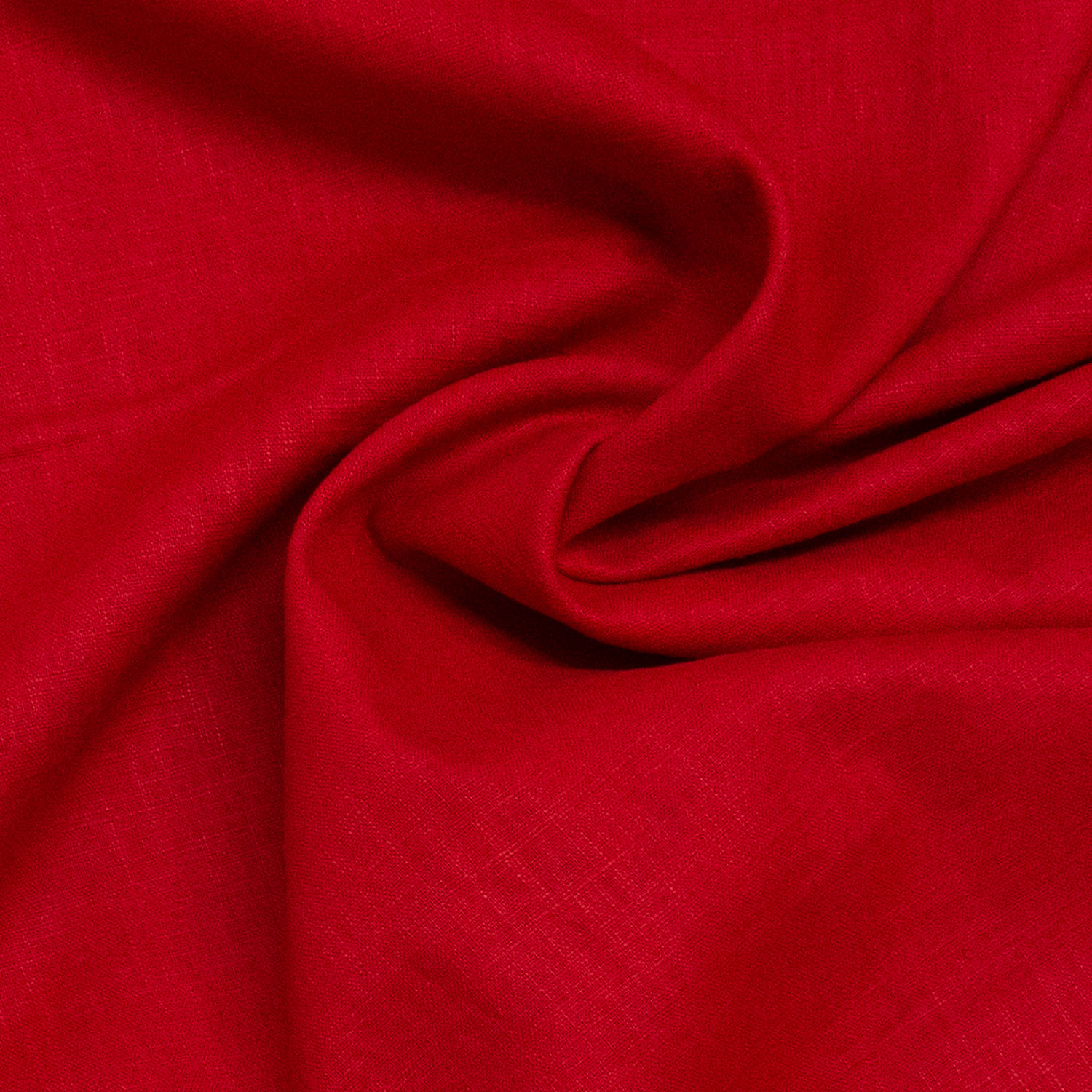 Leinen, uni, rot