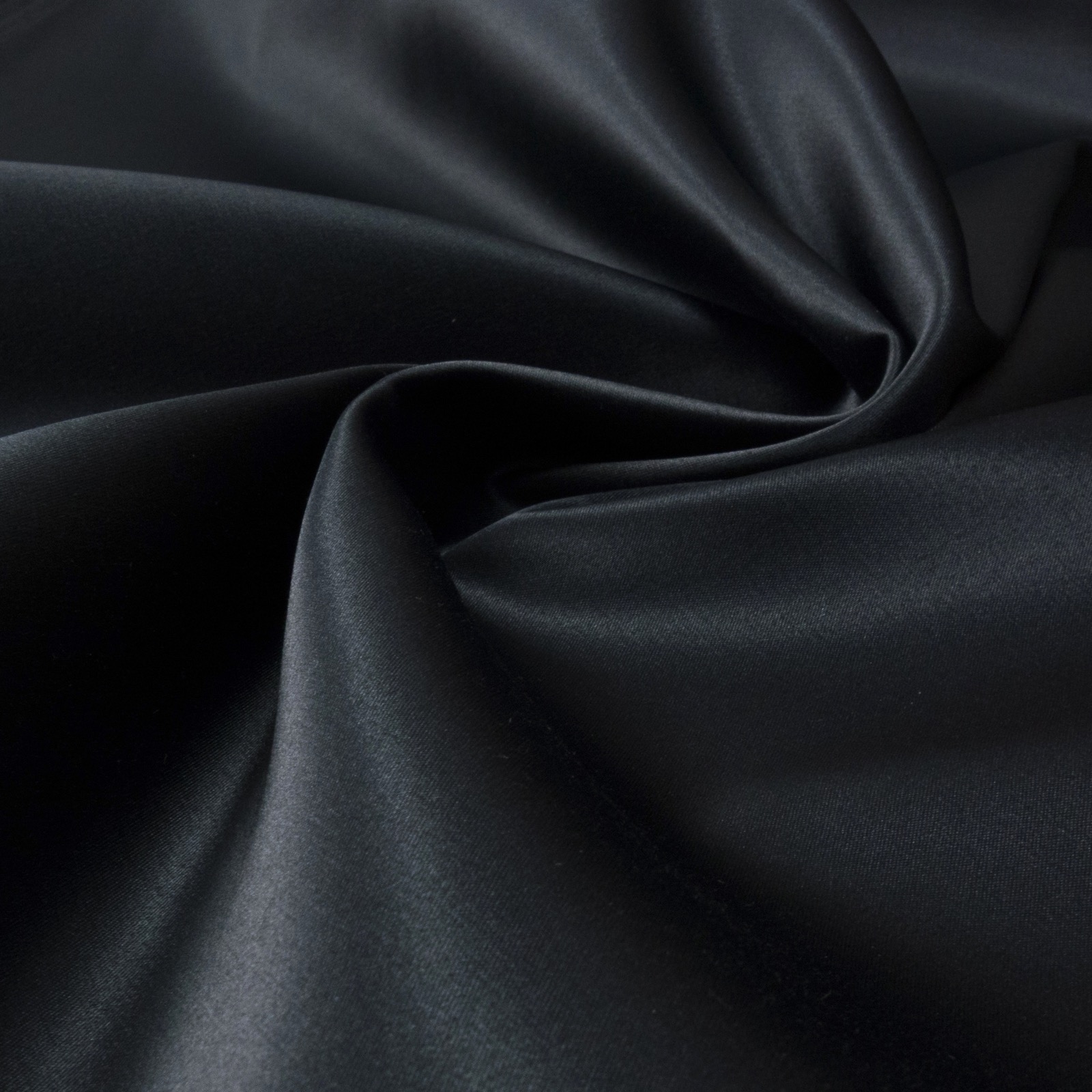 Satin, uni, anthrazit