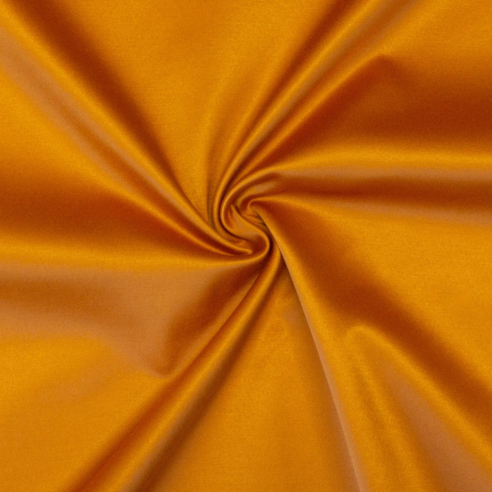 Satin, uni, orange