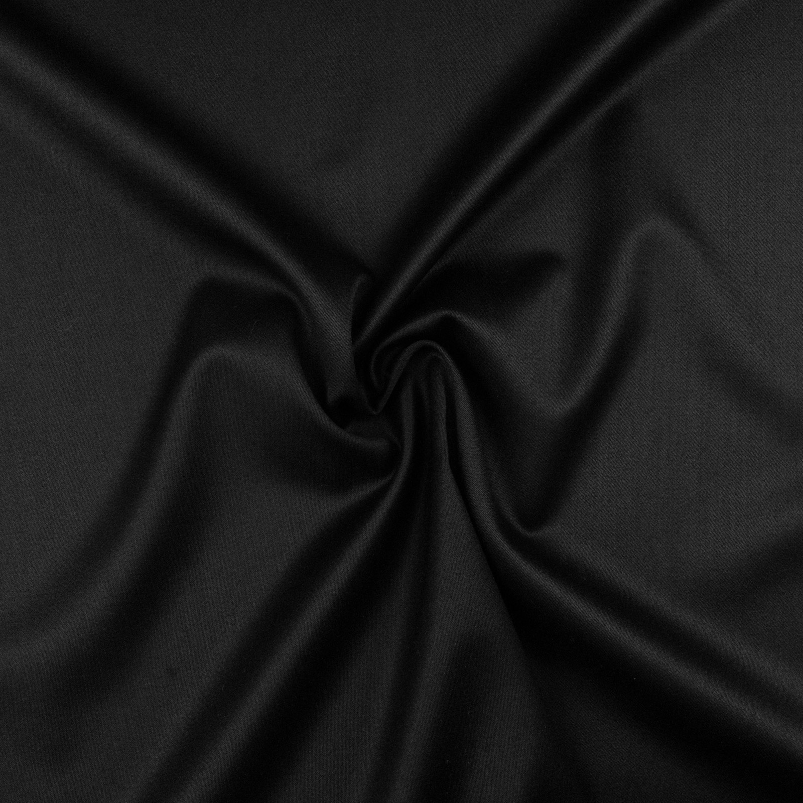 Kammgarn, uni, schwarz