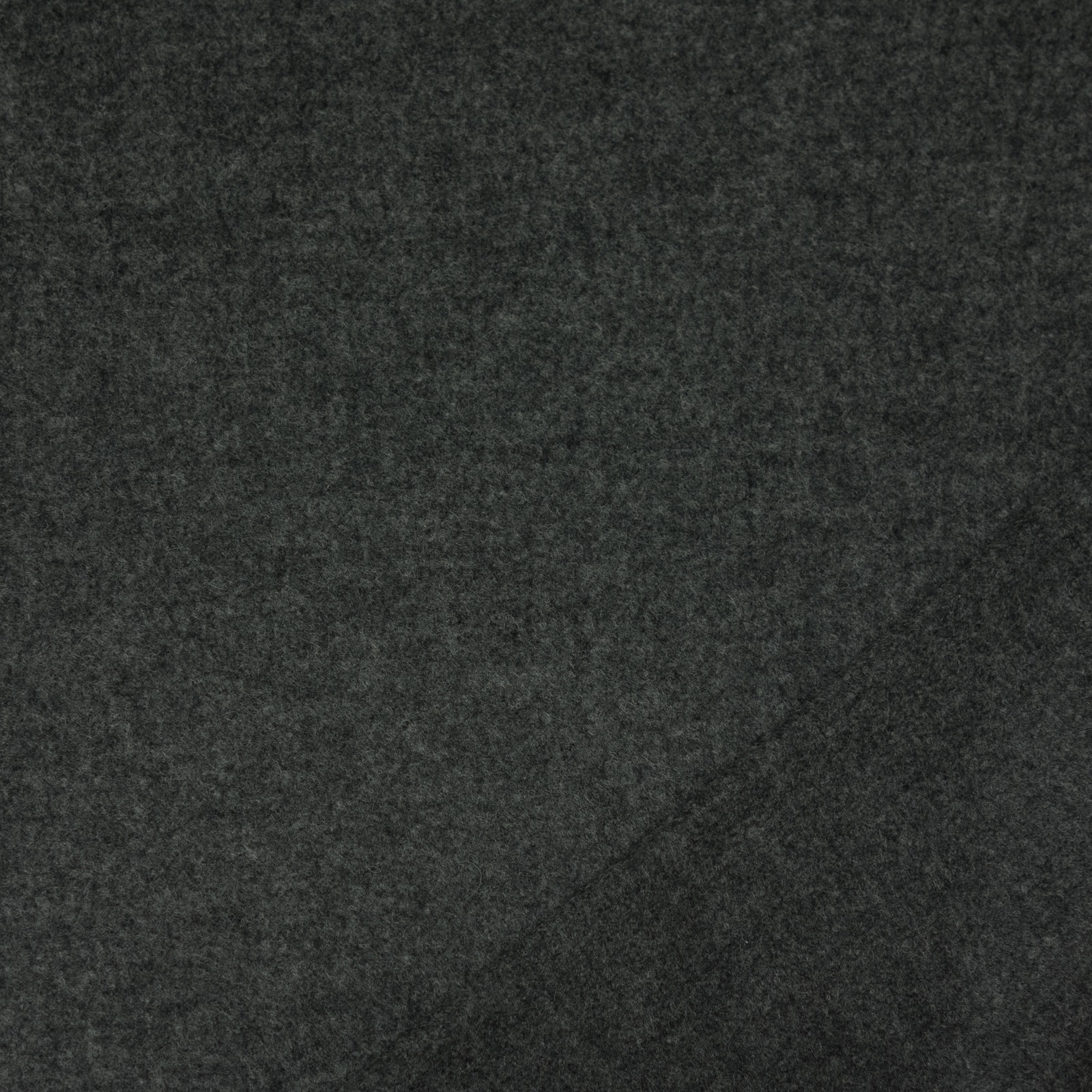 Wollstoff, Velour, dunkelgrau, meliert – Bild 4