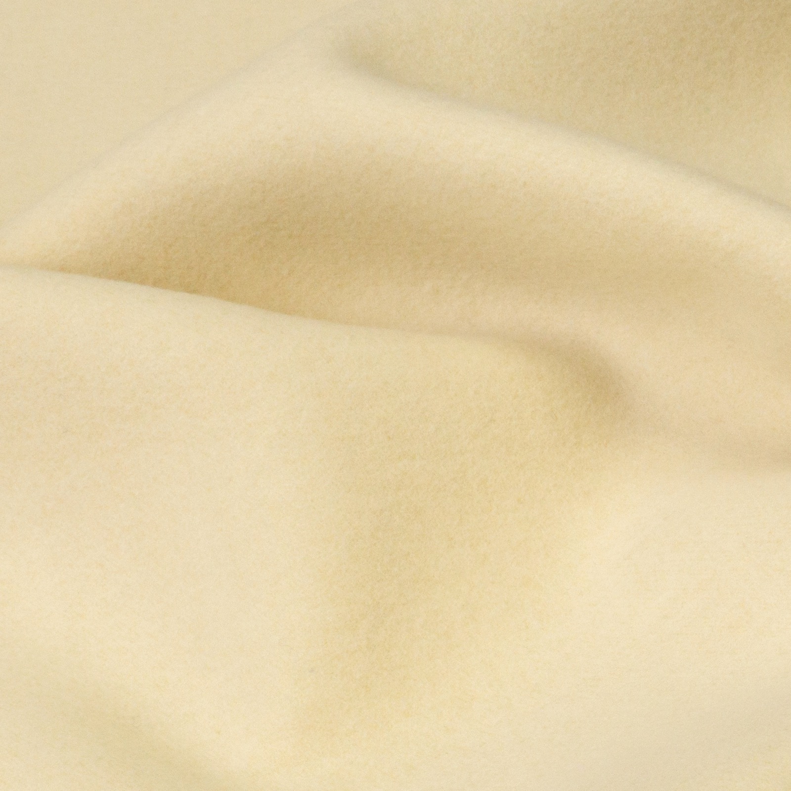 Edler Wollstoff, Mantelvelour, creme, uni – Bild 3