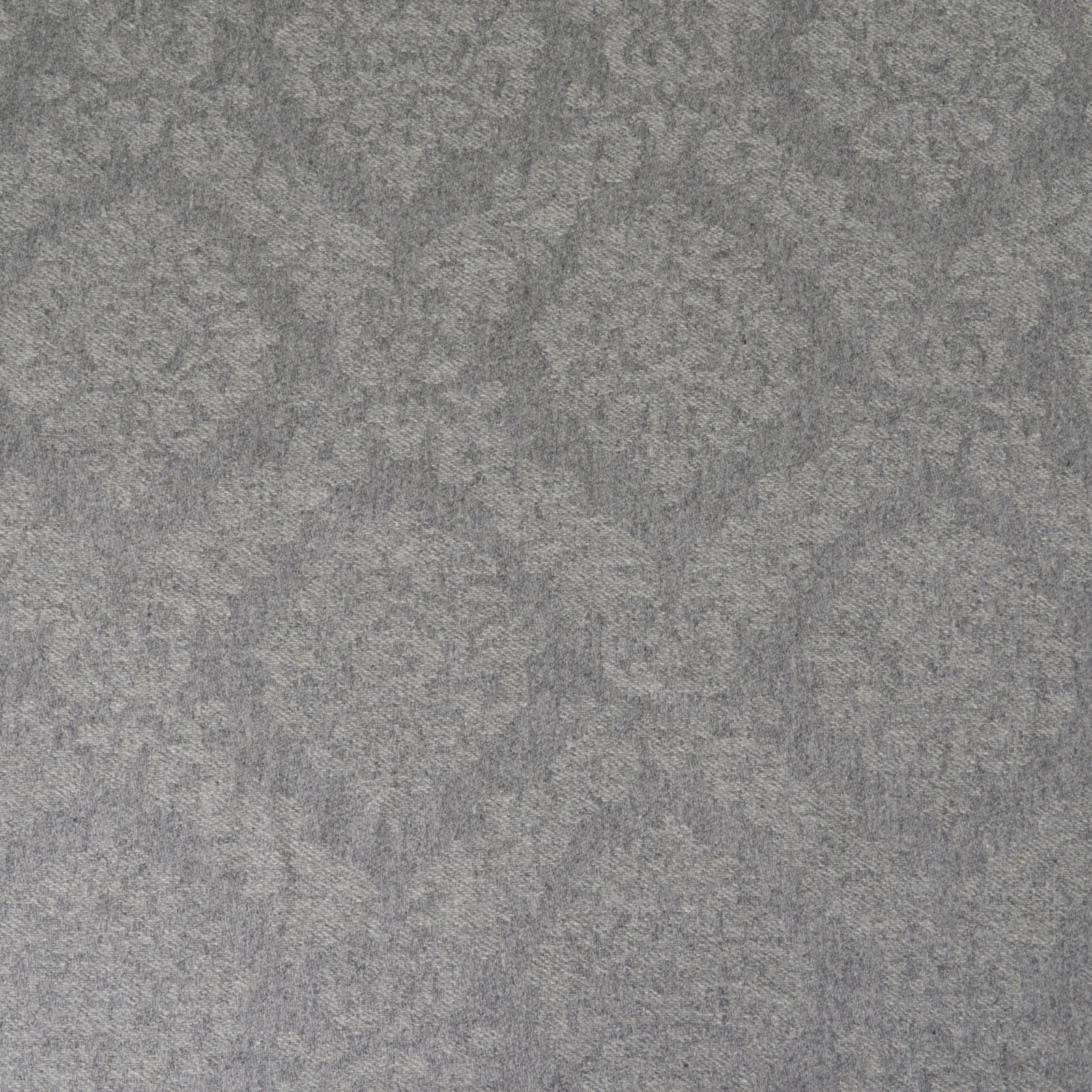 Double Face, grau, Webstruktur, meliert, floral gemustert – Bild 5