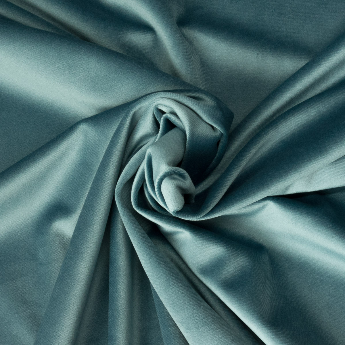 robuster Samt, uni, pastellblau