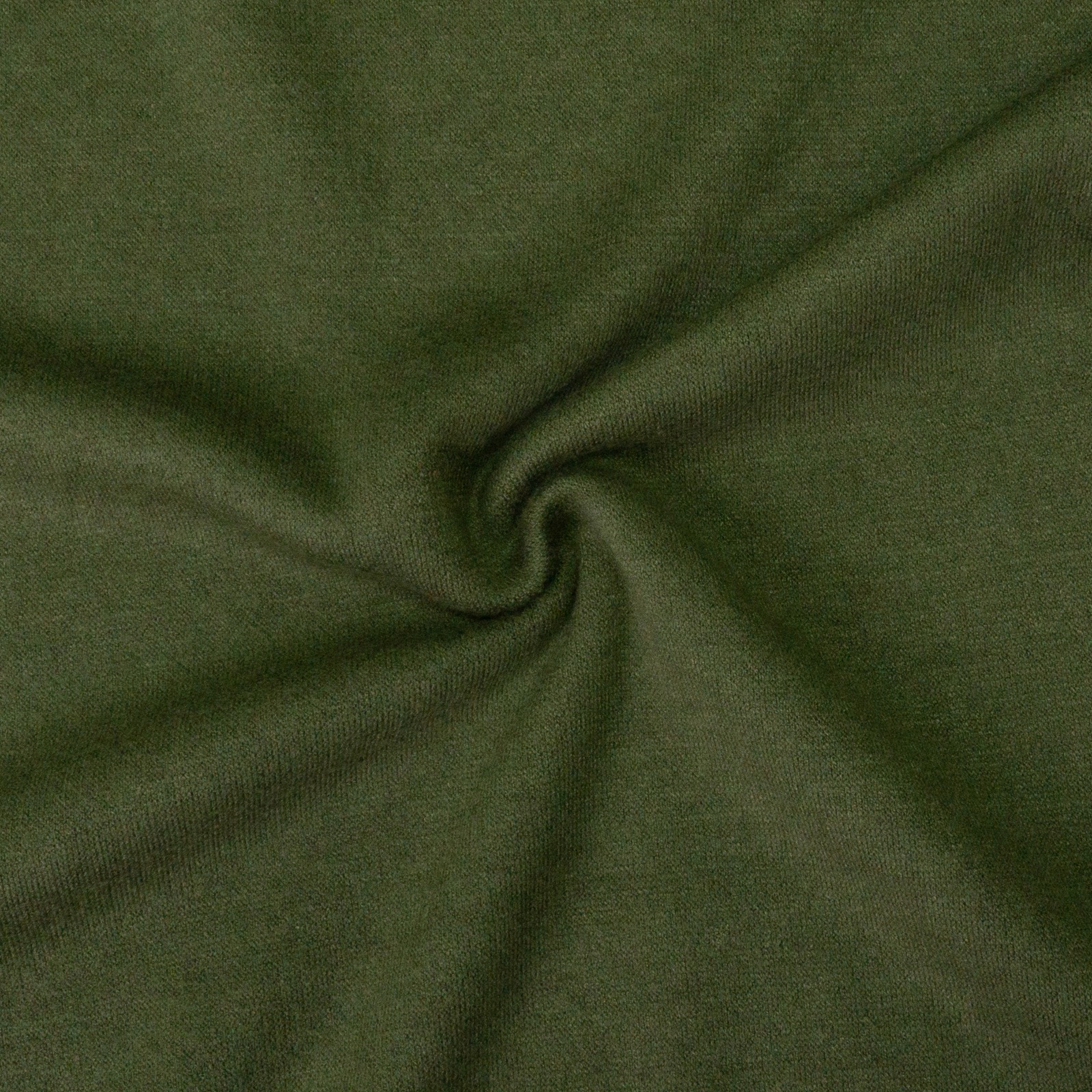 weicher Feinstrick, uni, grün
