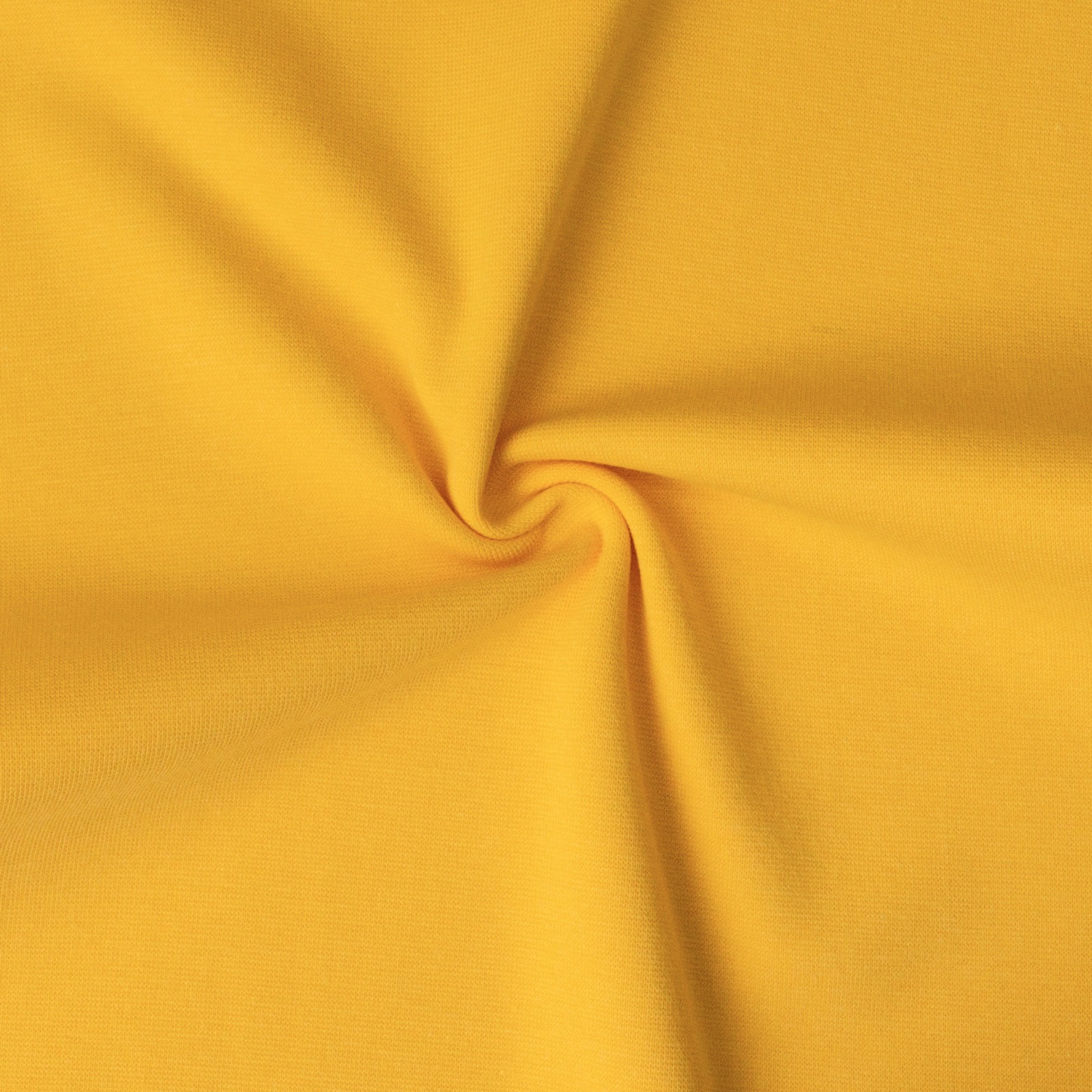 elastisches Bündchen, uni, gelb