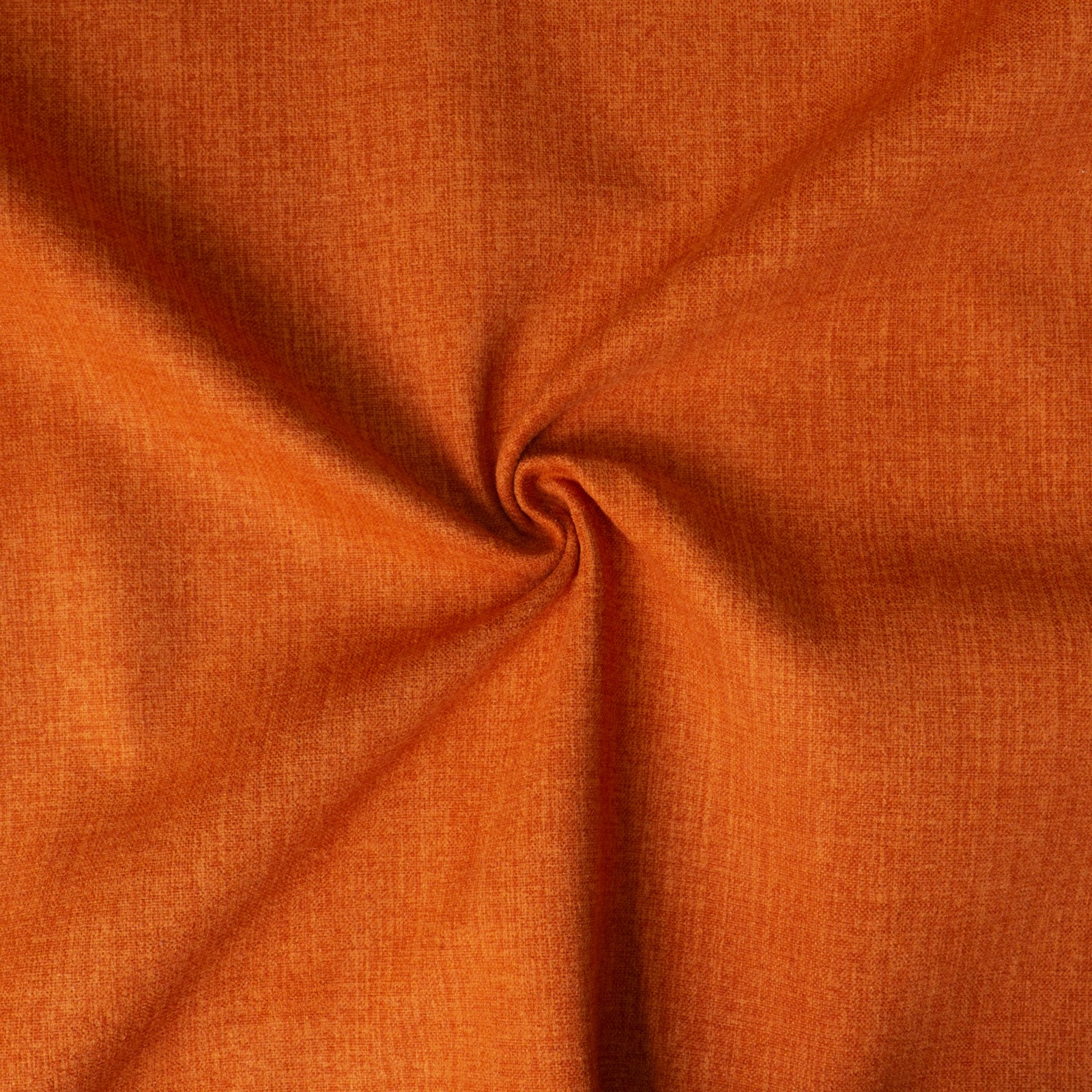robuster Velour, meliert, orange, weiß