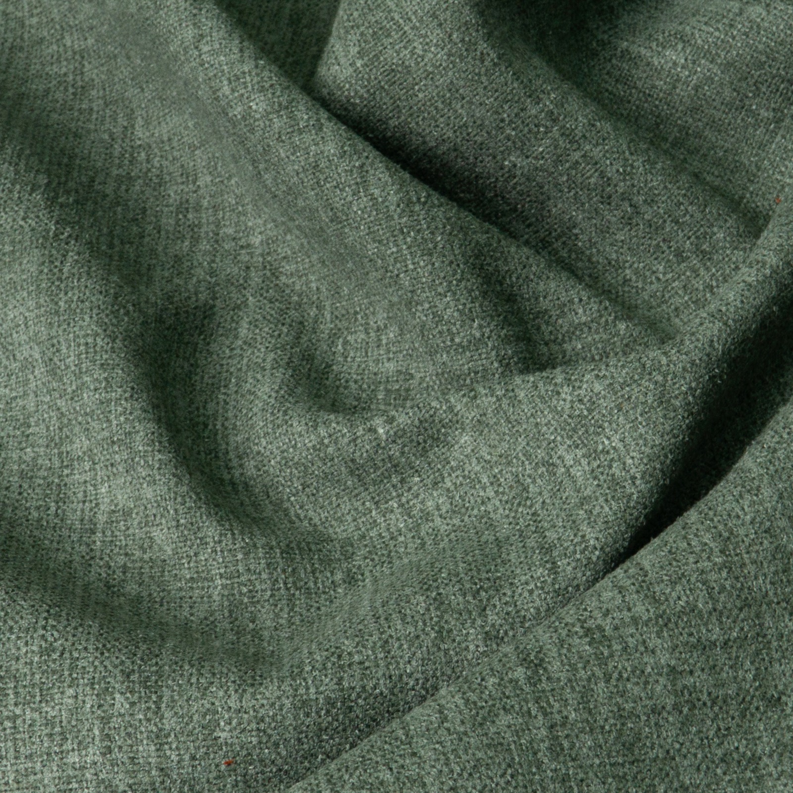 Robuster Polsterstoff, Velour, grün, weiß, meliert – Bild 3