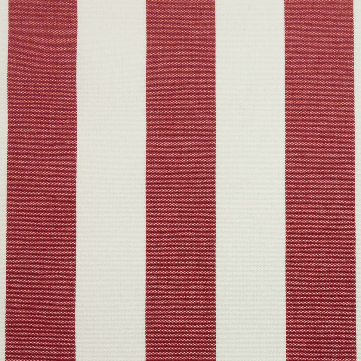 Markisenstoff, weiß, dunkelrot, Blockstreifen – Bild 3
