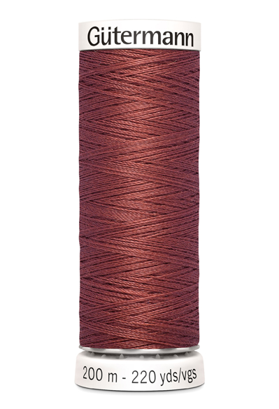 Nähgarn, M303, 100PE, Rotbraun, 200 m