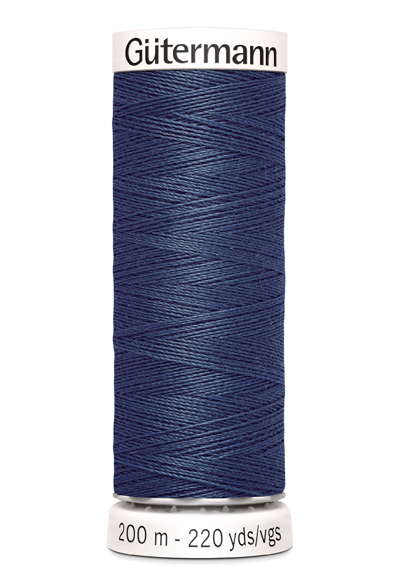Nähgarn, M303, 100PE, Jeansblau, 200 m