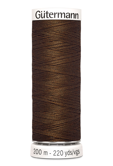 Nähgarn, M303, 100PE, Braun, 200 m