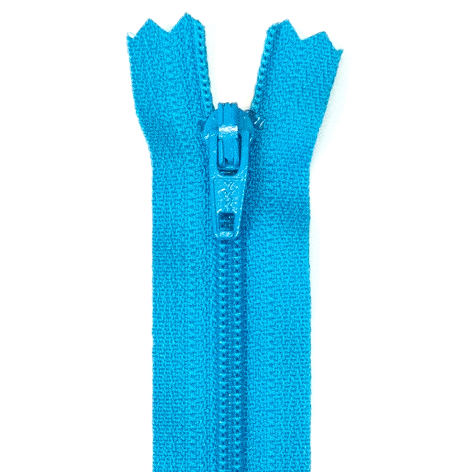 Reißverschluss nicht teilbar, Kunststoffspirale, Türkis, 18 cm
