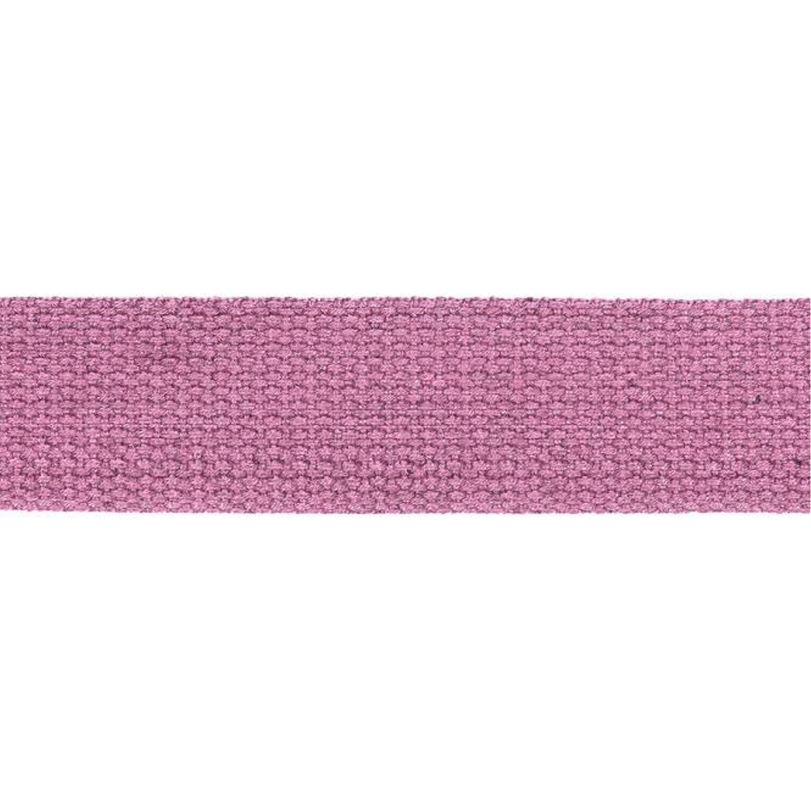 Gurtband, gewebt, Meterware, 80% CO 12% CV 8%PES, Pink, 30 mm