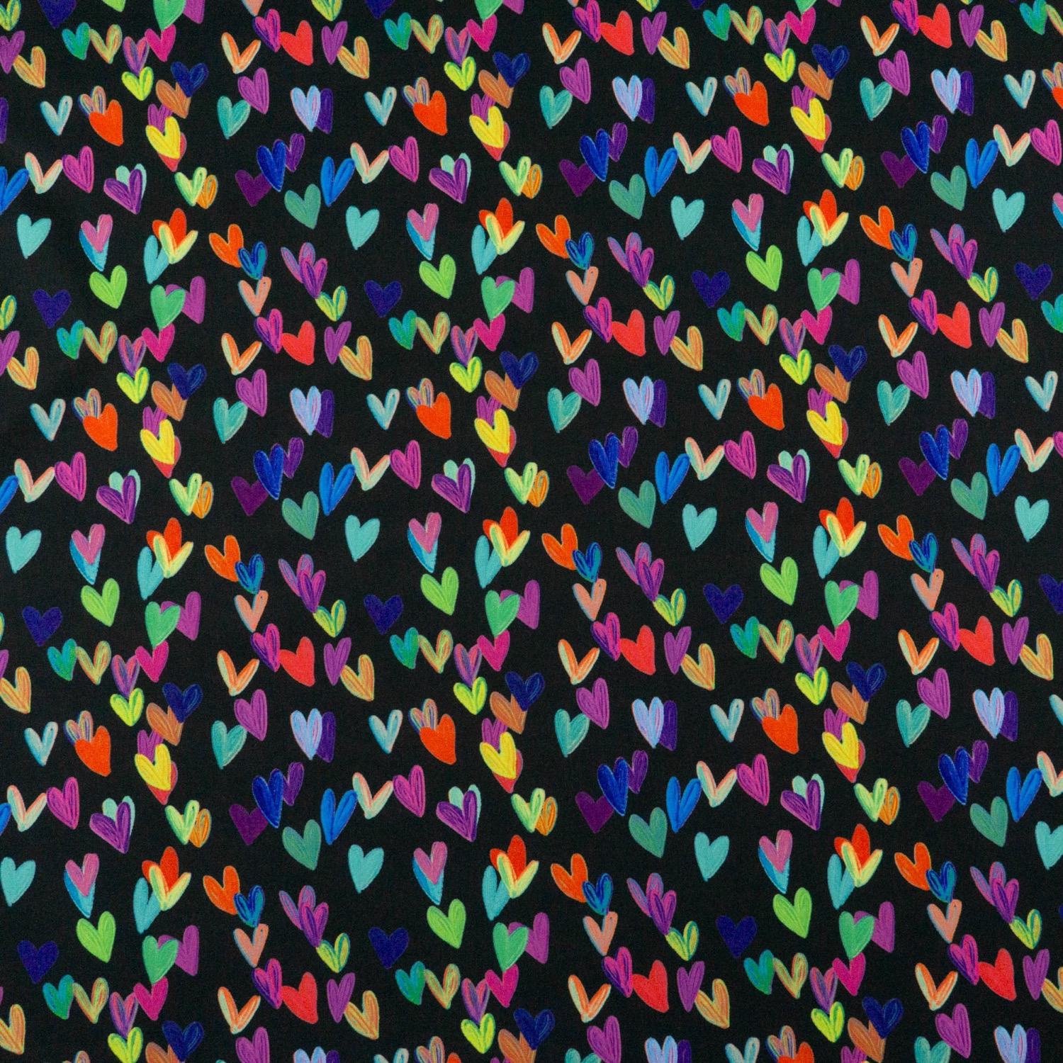 Softshell, abstrakt gemustert, schwarz, pink, grün, blau