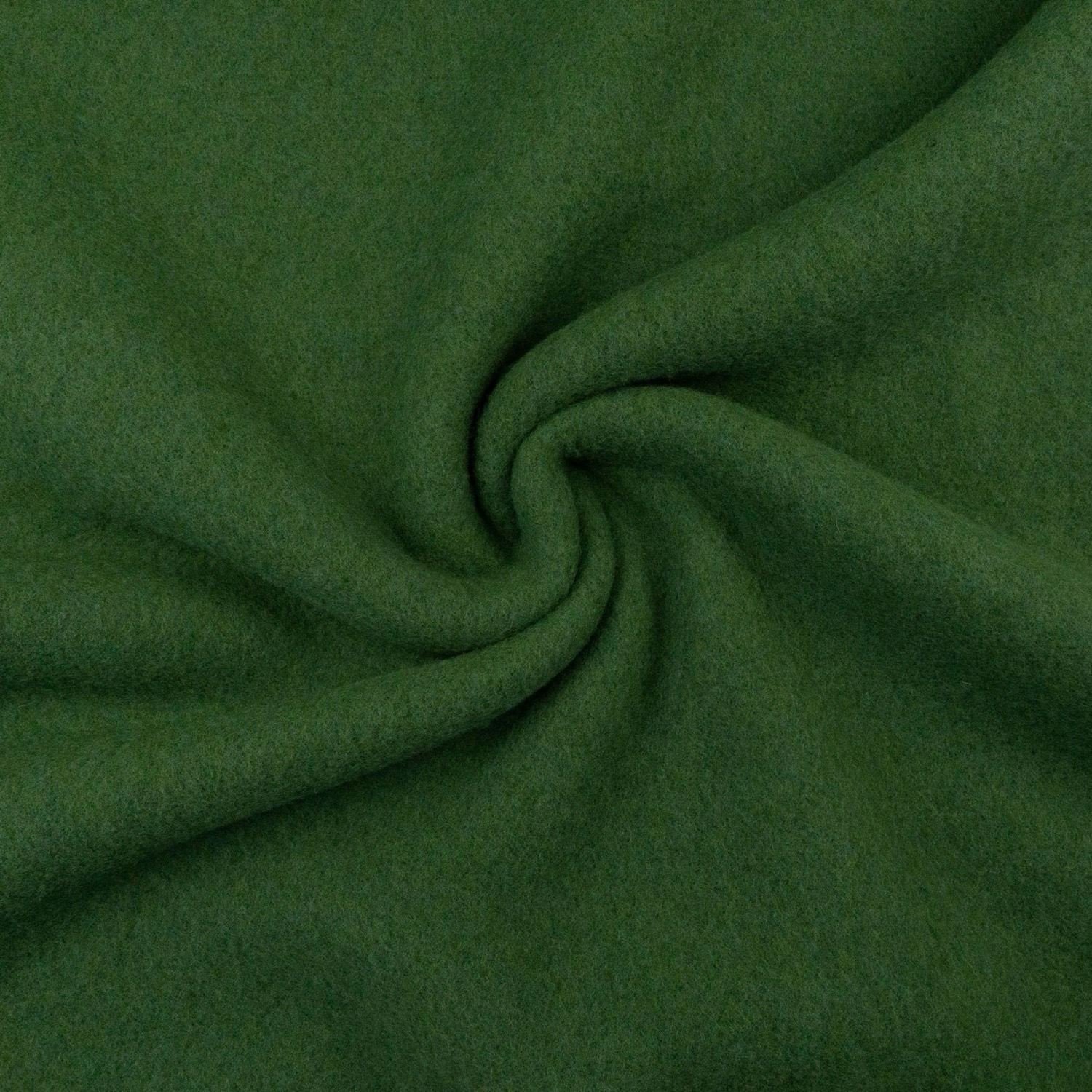 Wollfleece, uni, grün