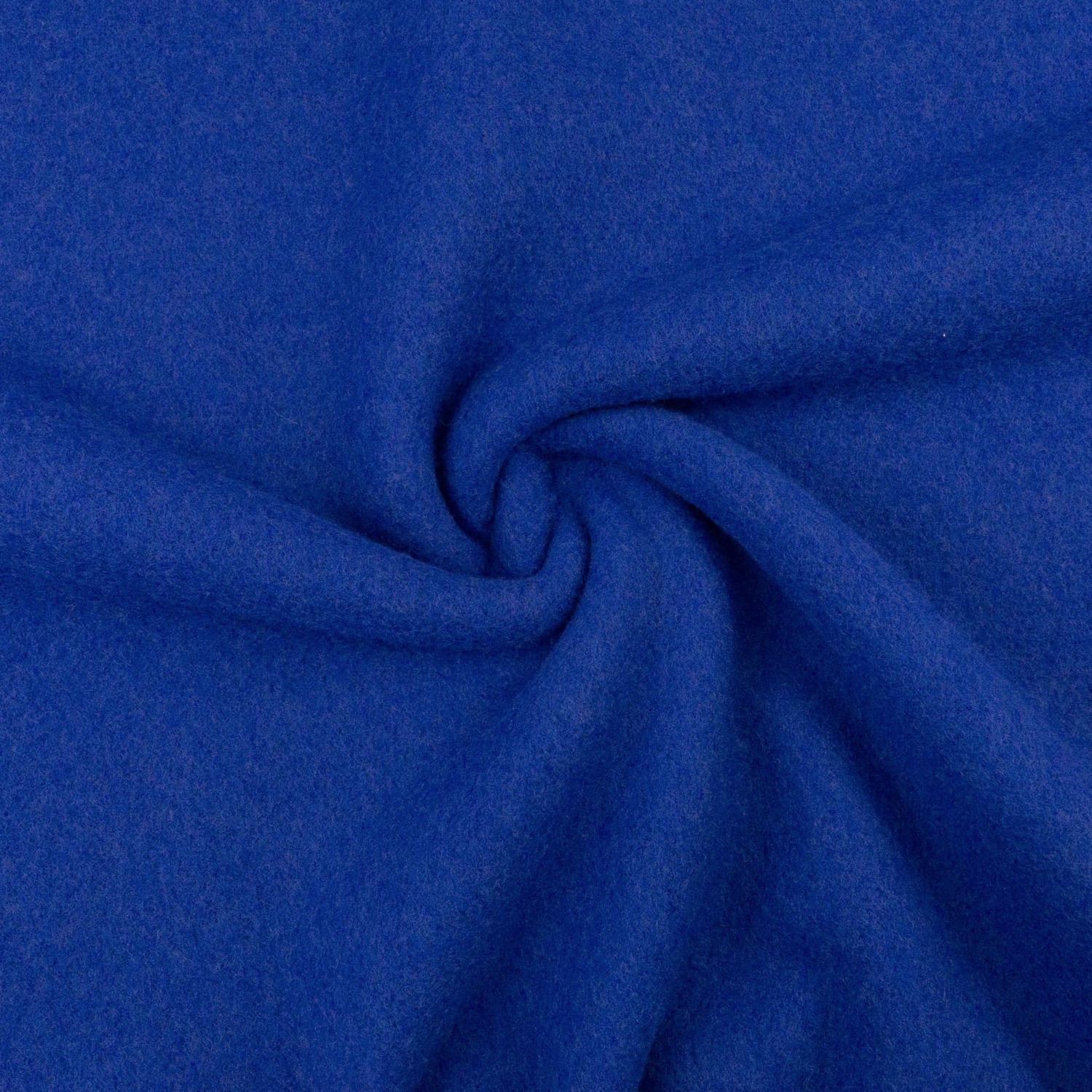 Wollfleece, uni, blau