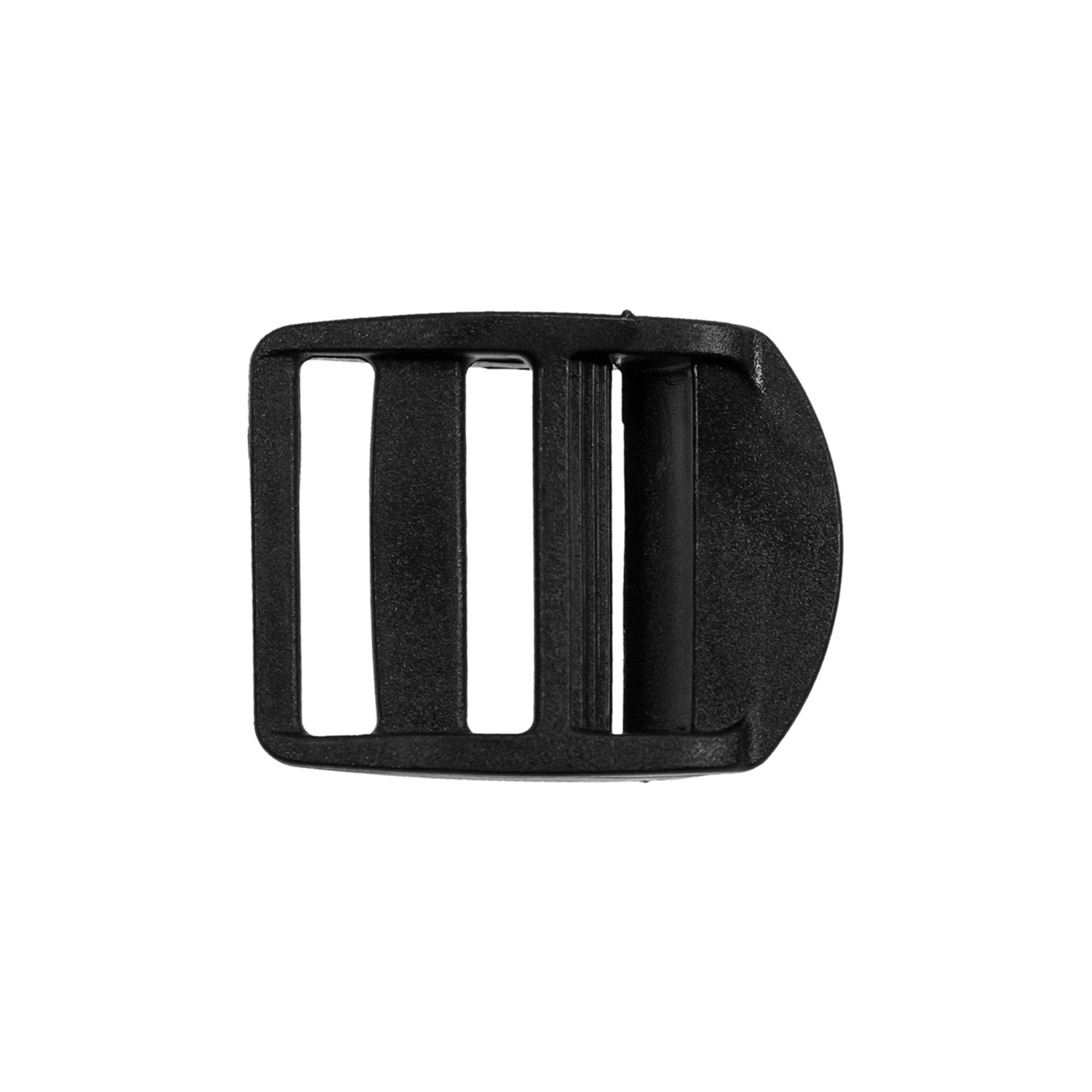 Klemm-Leiterschnalle, Packung, Kunststoff, Schwarz, 30 mm
