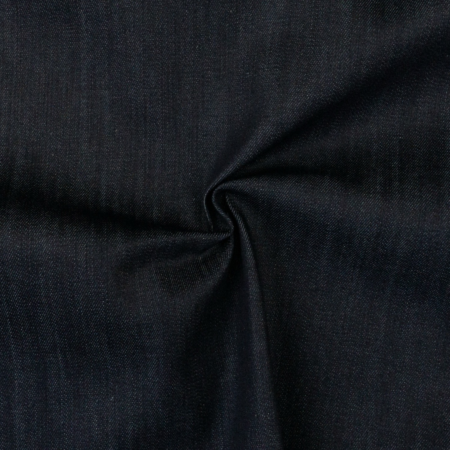 Jeansstoff, schwarzblau, uni