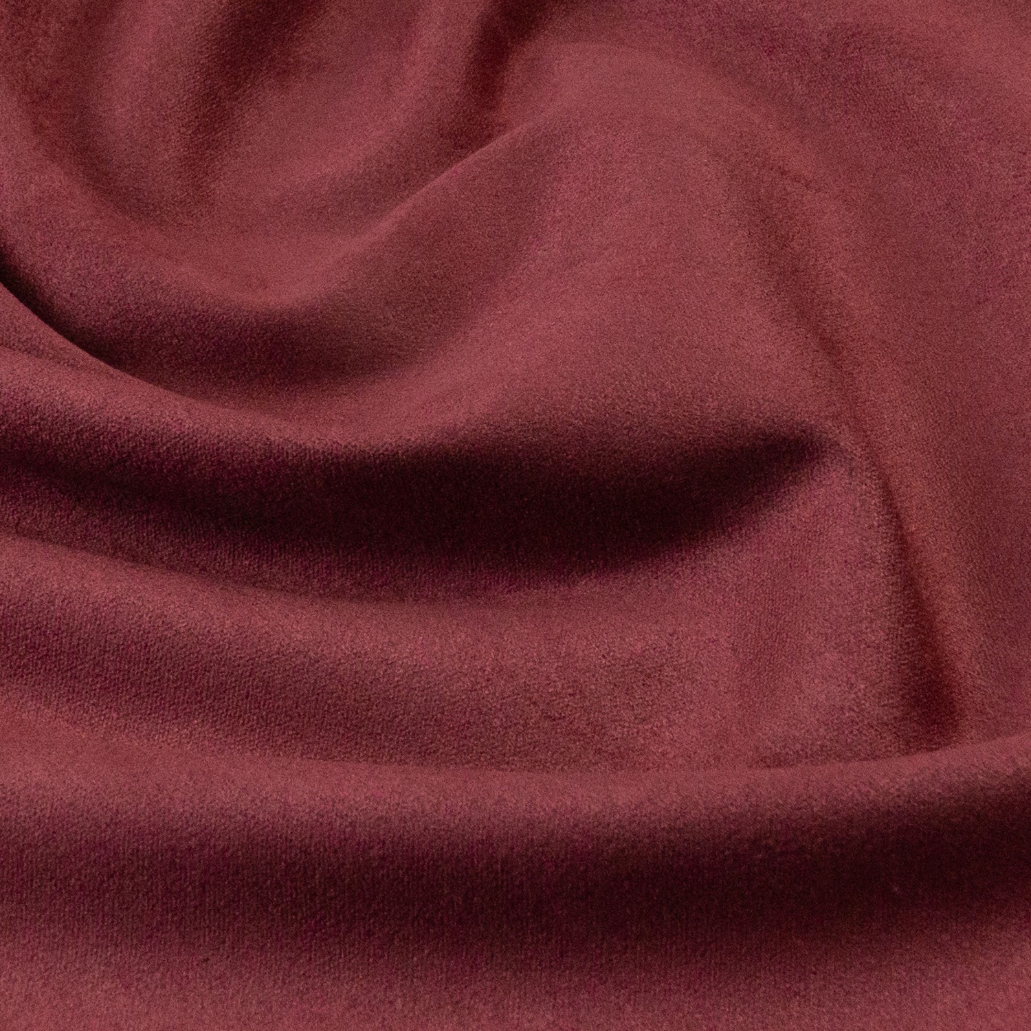 elastischer Velour, Lederimitat, dunkelrot, uni – Bild 3