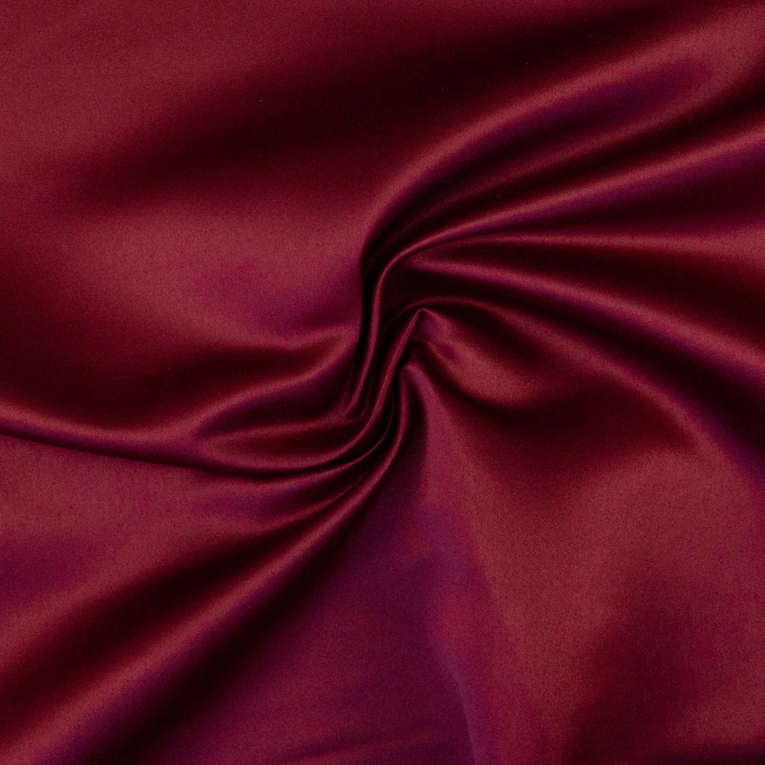 Satin, dunkelrot, uni