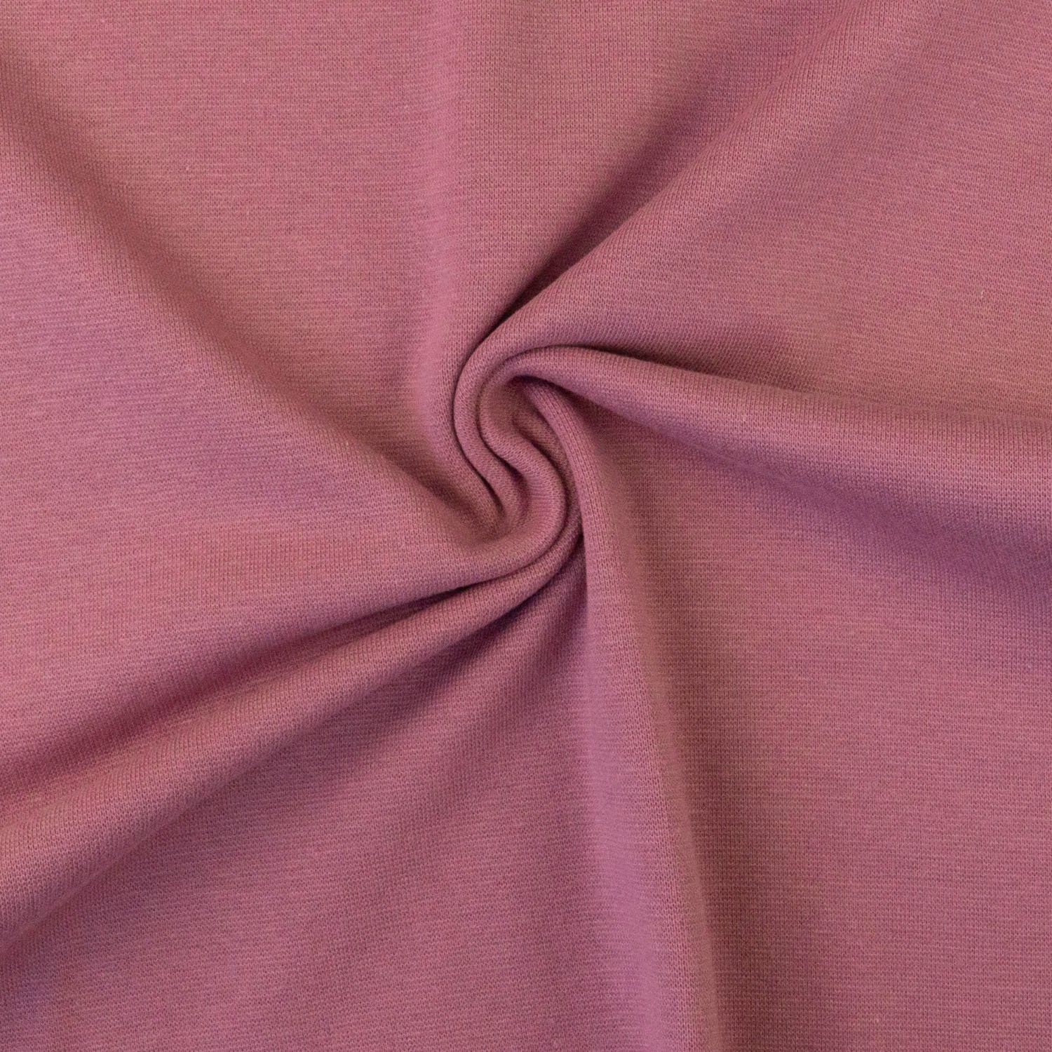 elastischer Bündchenstoff, rosa dunkel, uni