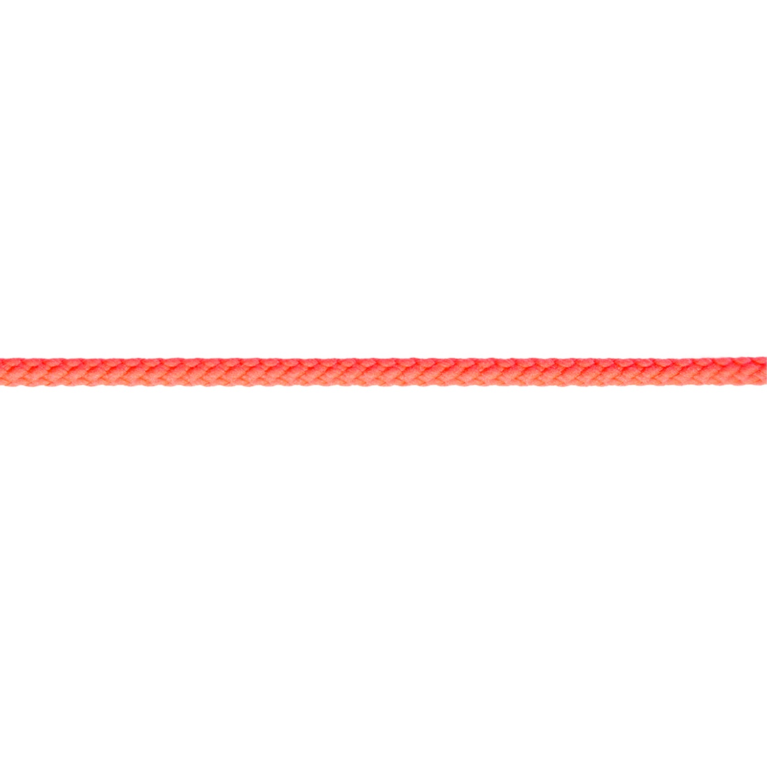 Kordel, rund, Meterware, 100% PES, neonpink, 5 mm