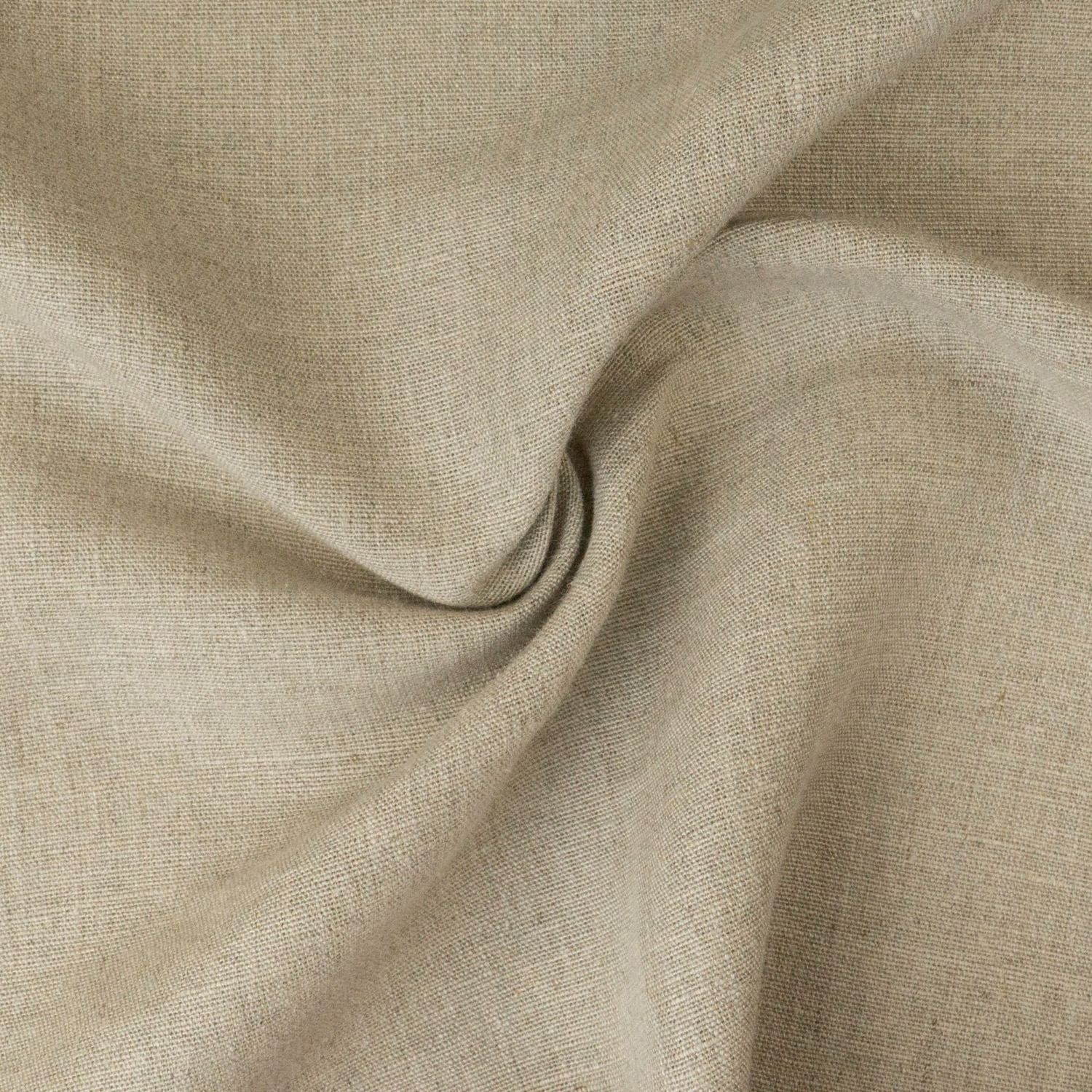 Dekostoff, Leinenstoff, natur, meliert