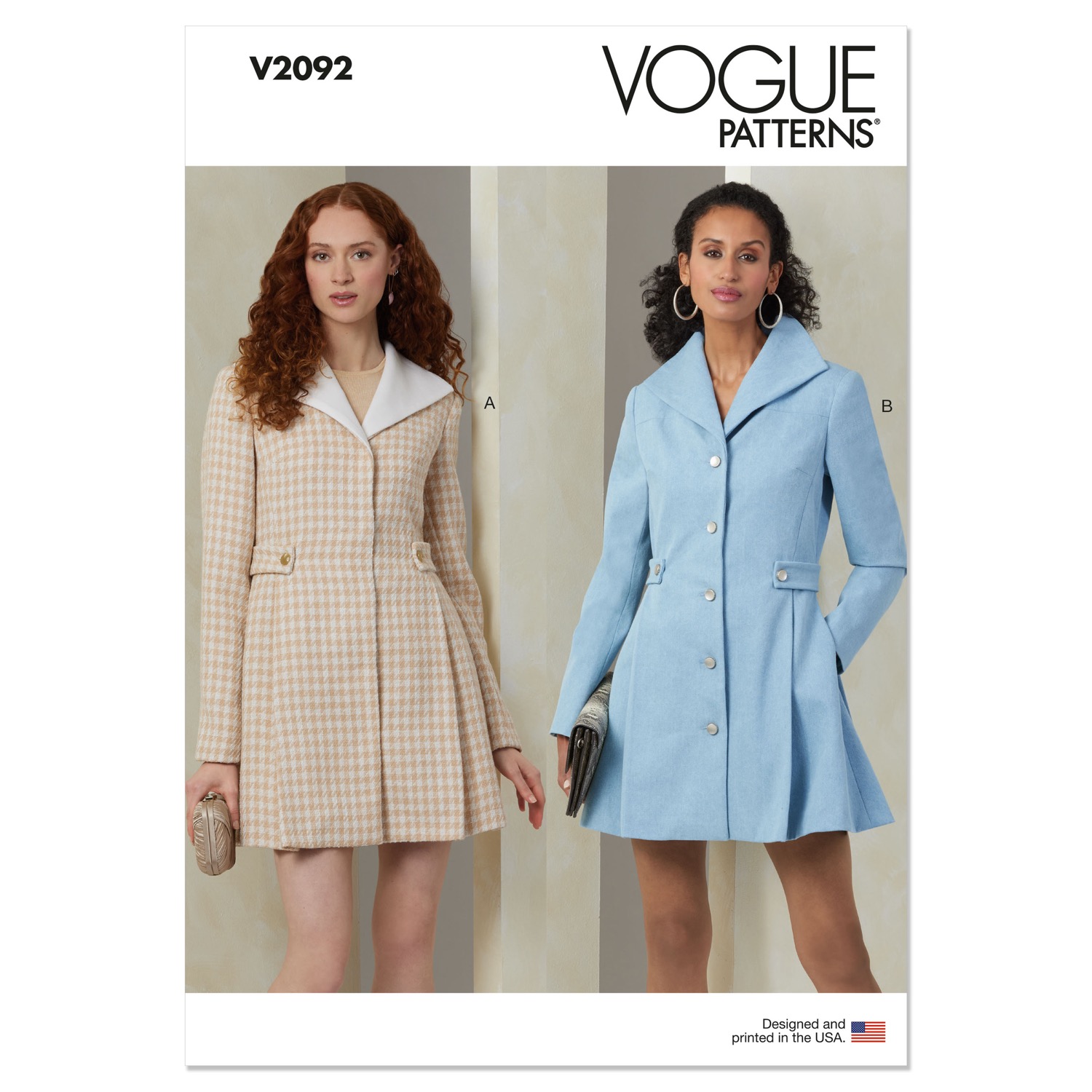 Einzelschnittmuster Vogue, Jacke, kleine Größen