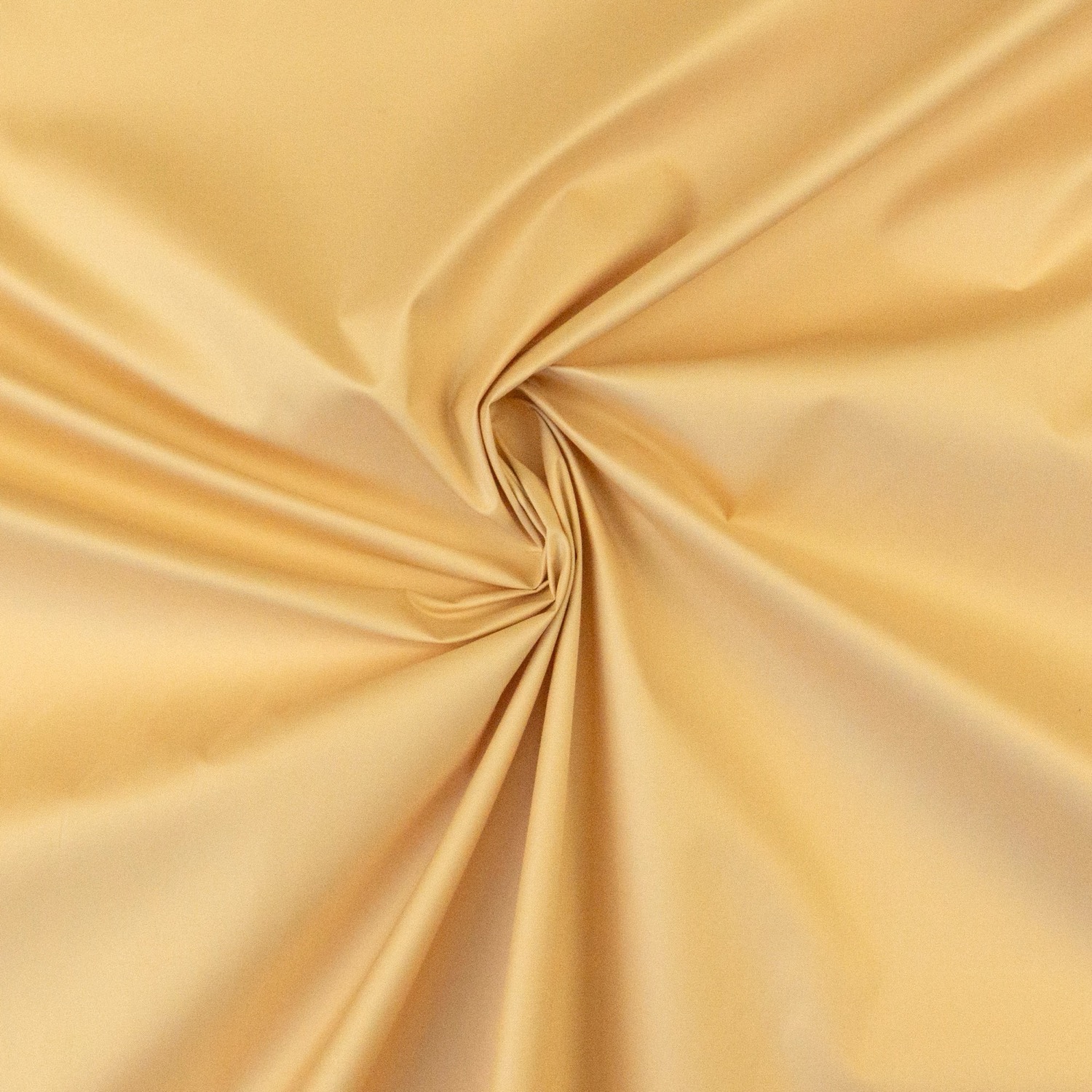 feines Kunstfasergewebe, Taft, beige, uni