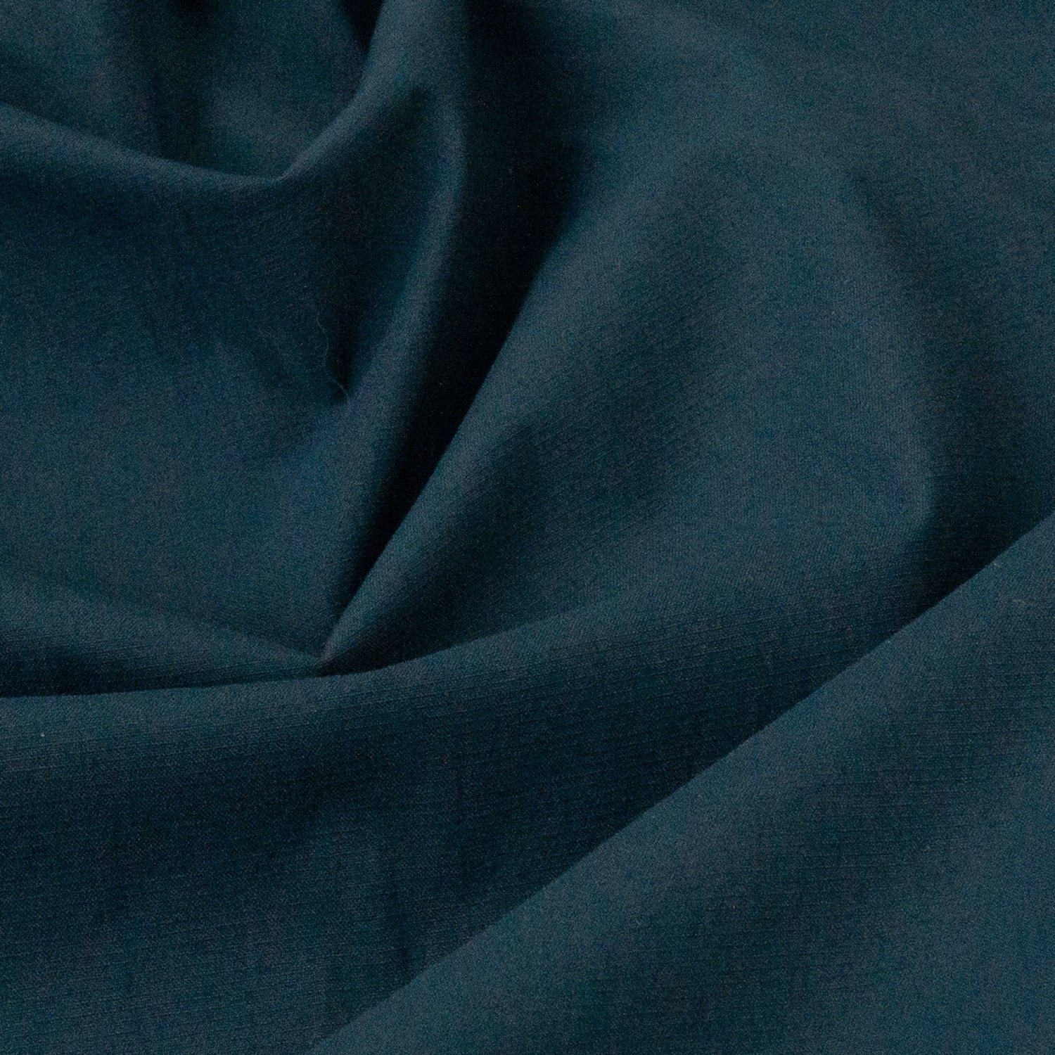 Leichtes Kunstfasergewebe, Taft, dunkelblau, uni – Bild 3
