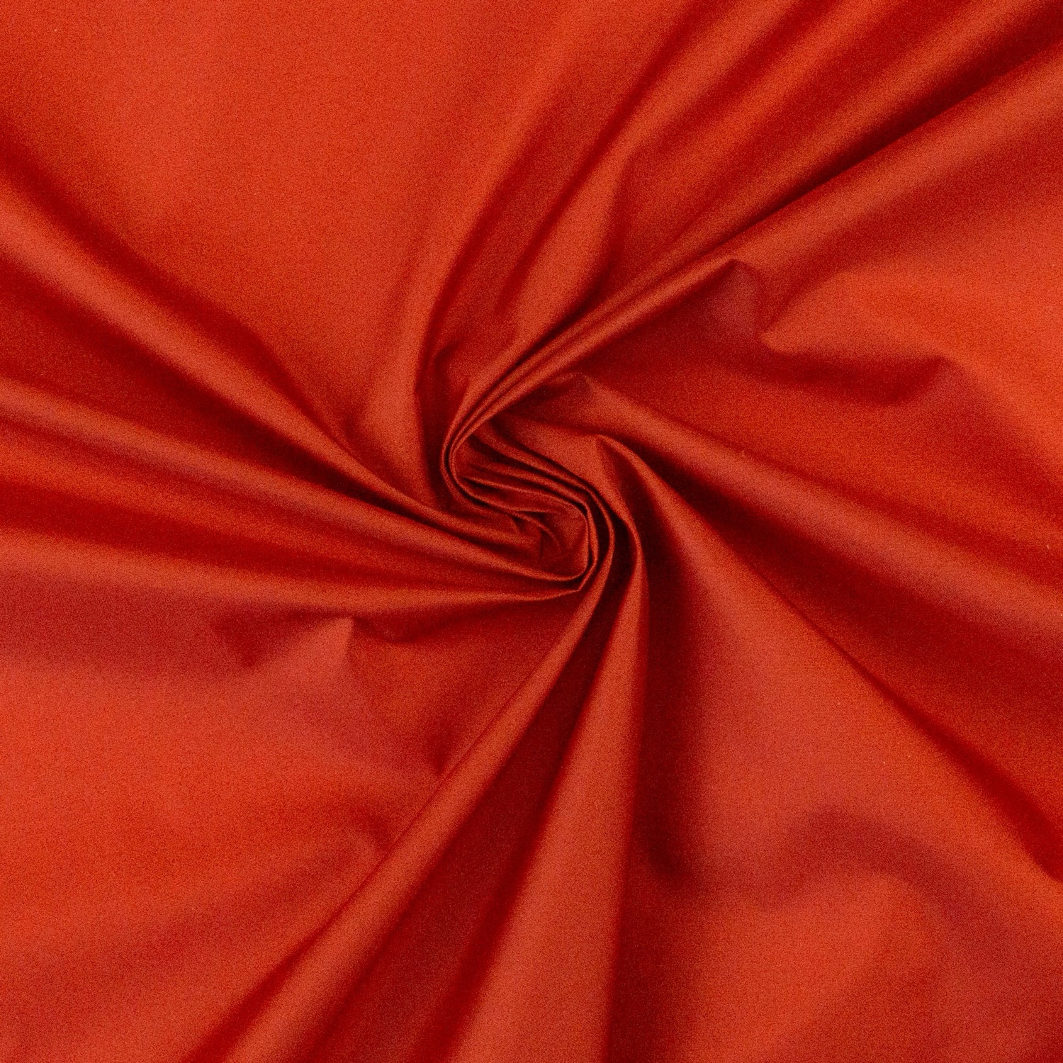 feines Kunstfasergewebe, Taft, rotorange, uni