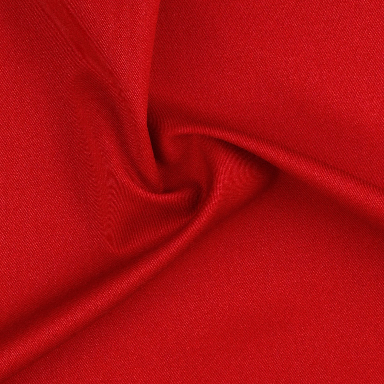 Wollstoff, Kammgarn, rot, uni