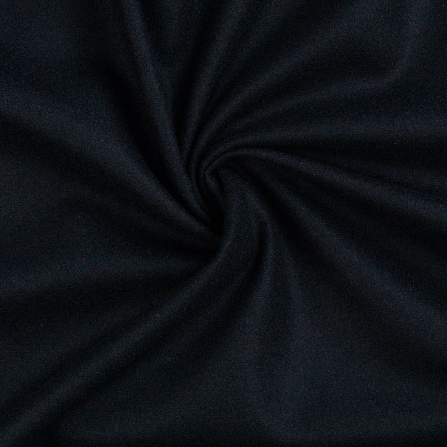 Mantelvelour, schwarzblau, uni