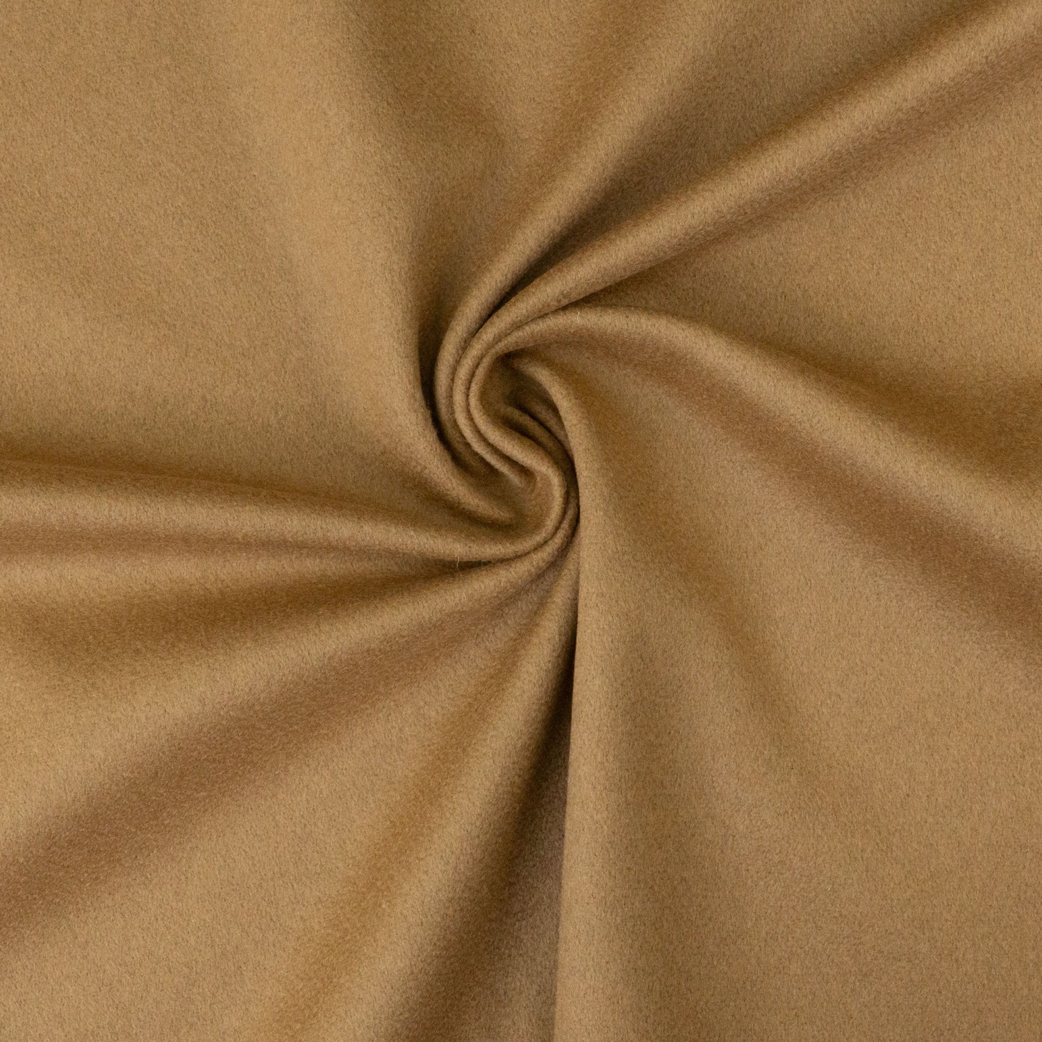 Mantelvelour, hellbraun, uni