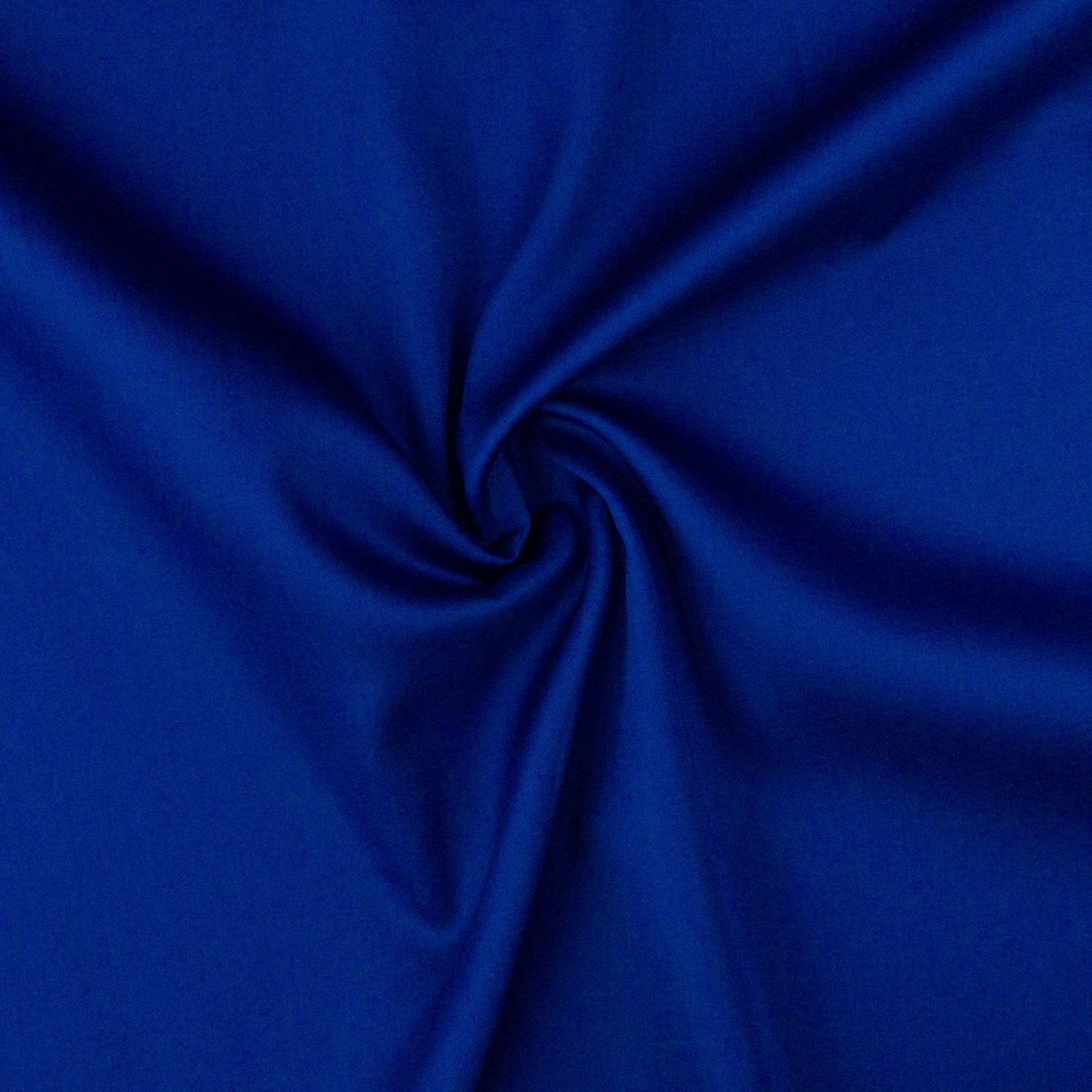 Leichter Baumwollstoff, Satin, blau, uni