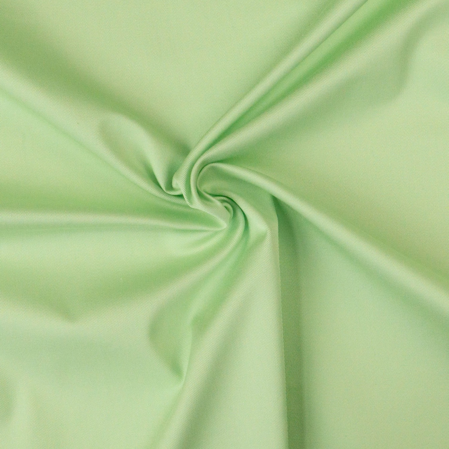Baumwollstoff, Feinköper, hellgrün, uni