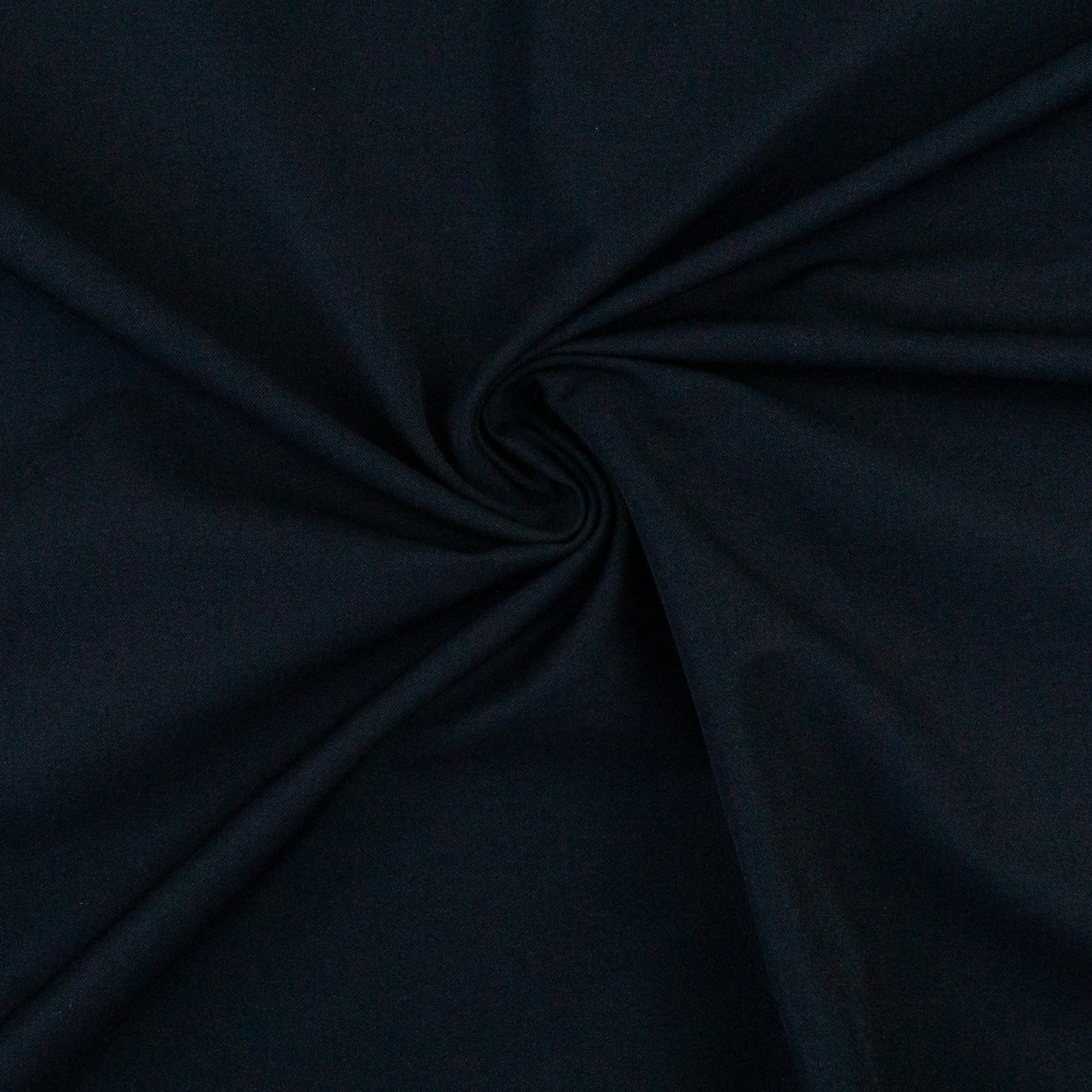 Viskosestoff, Twill, dunkelblau, uni