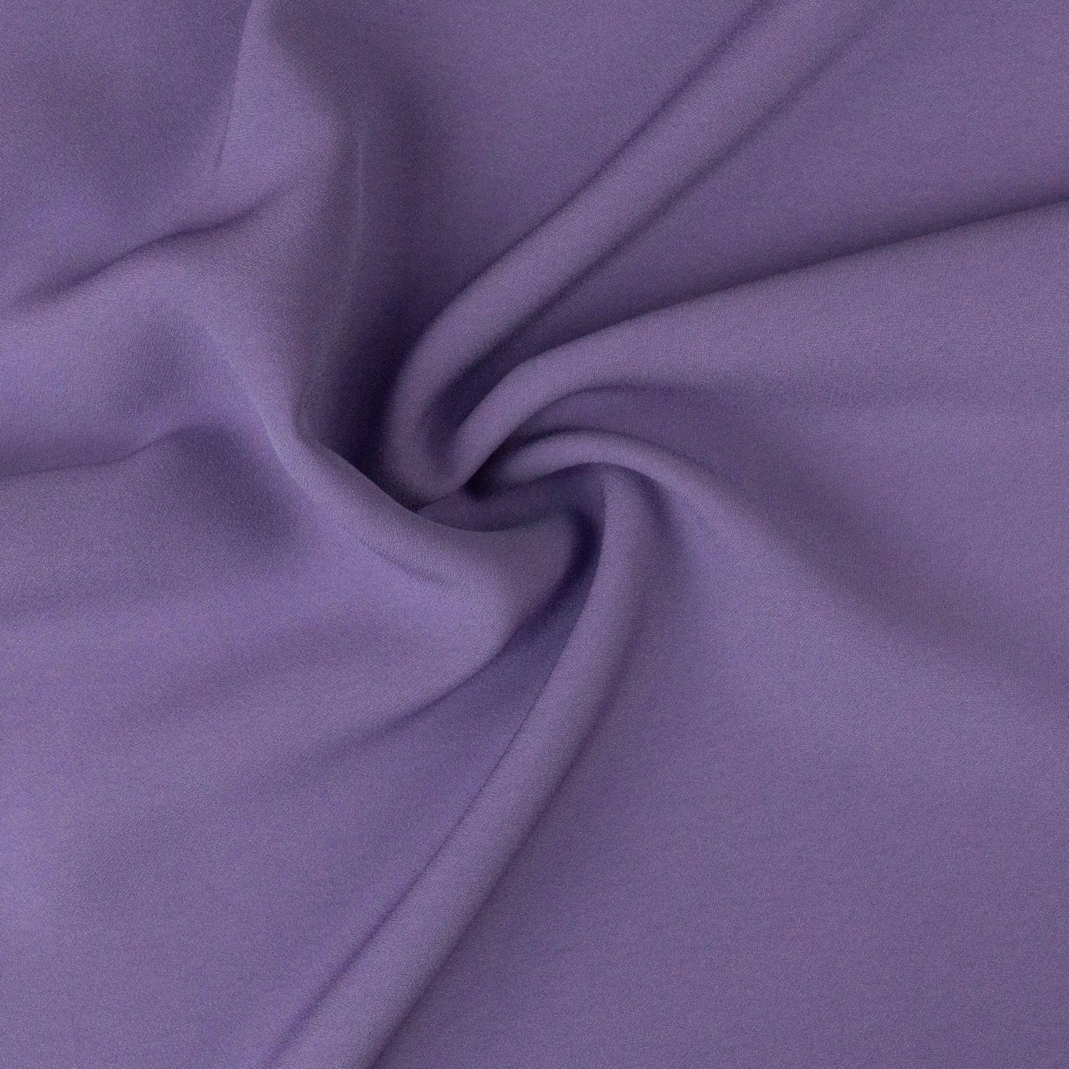 Viskosestoff, Crêpe, flieder dunkel, uni