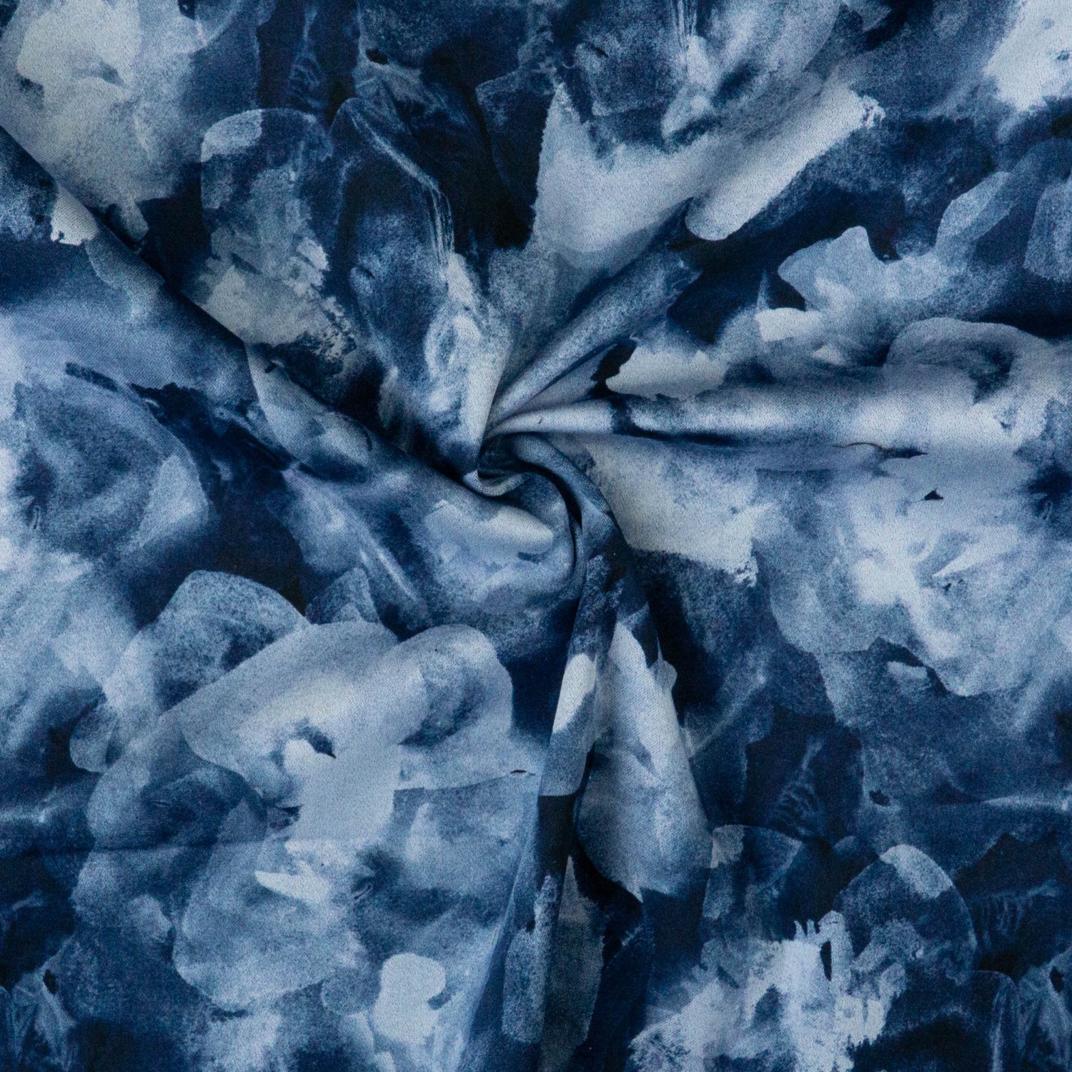 Bengaline, blautöne, abstrakt gemustert