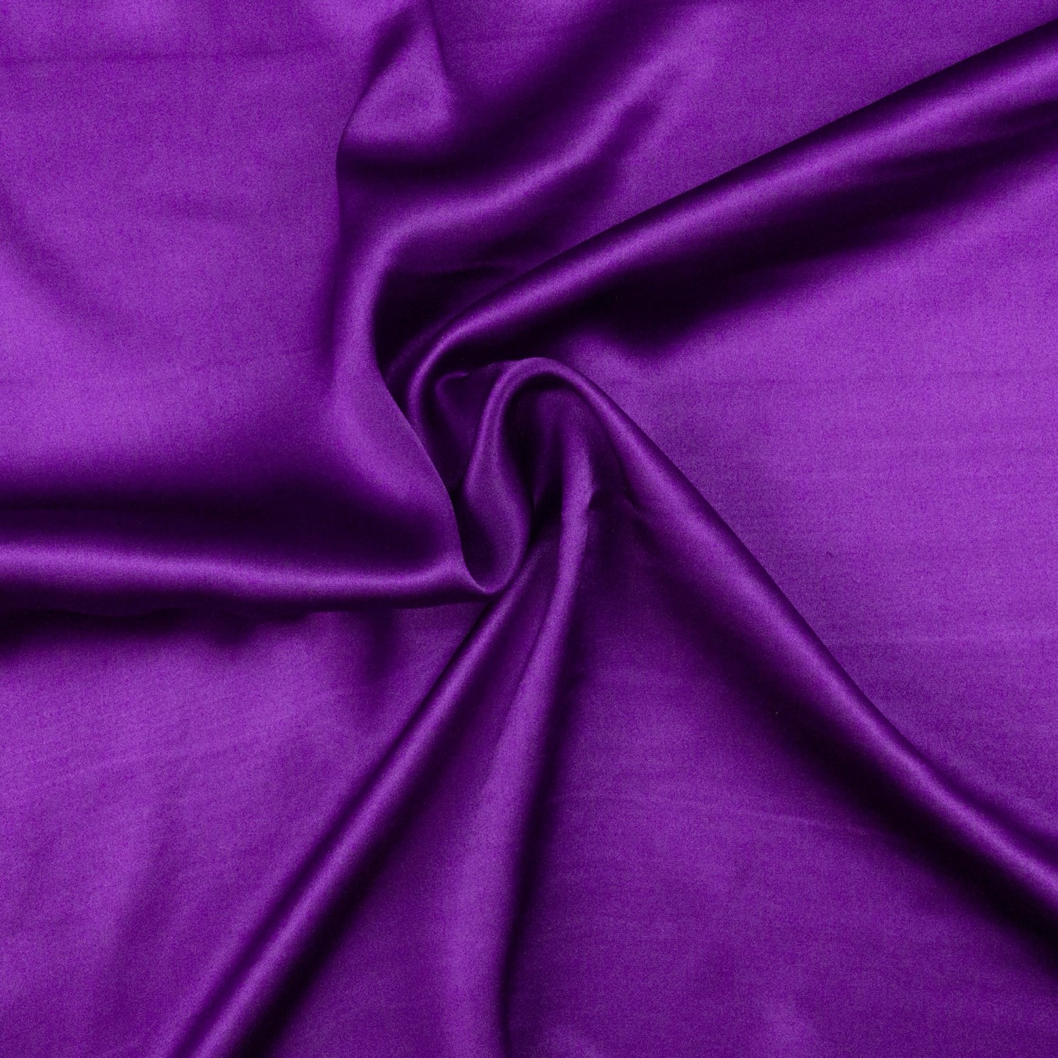 Seidenstoff, Satin, lila, uni