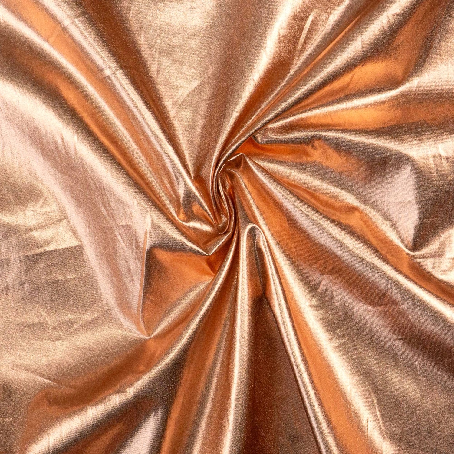 Lamé, kupfer, Glanzeffekt, uni