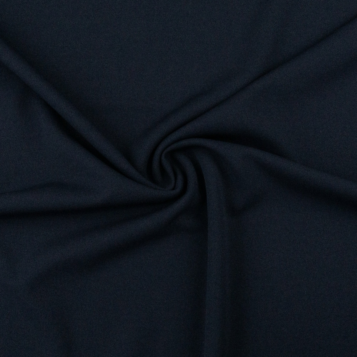 elastischer Crêpe, schwarzblau, uni