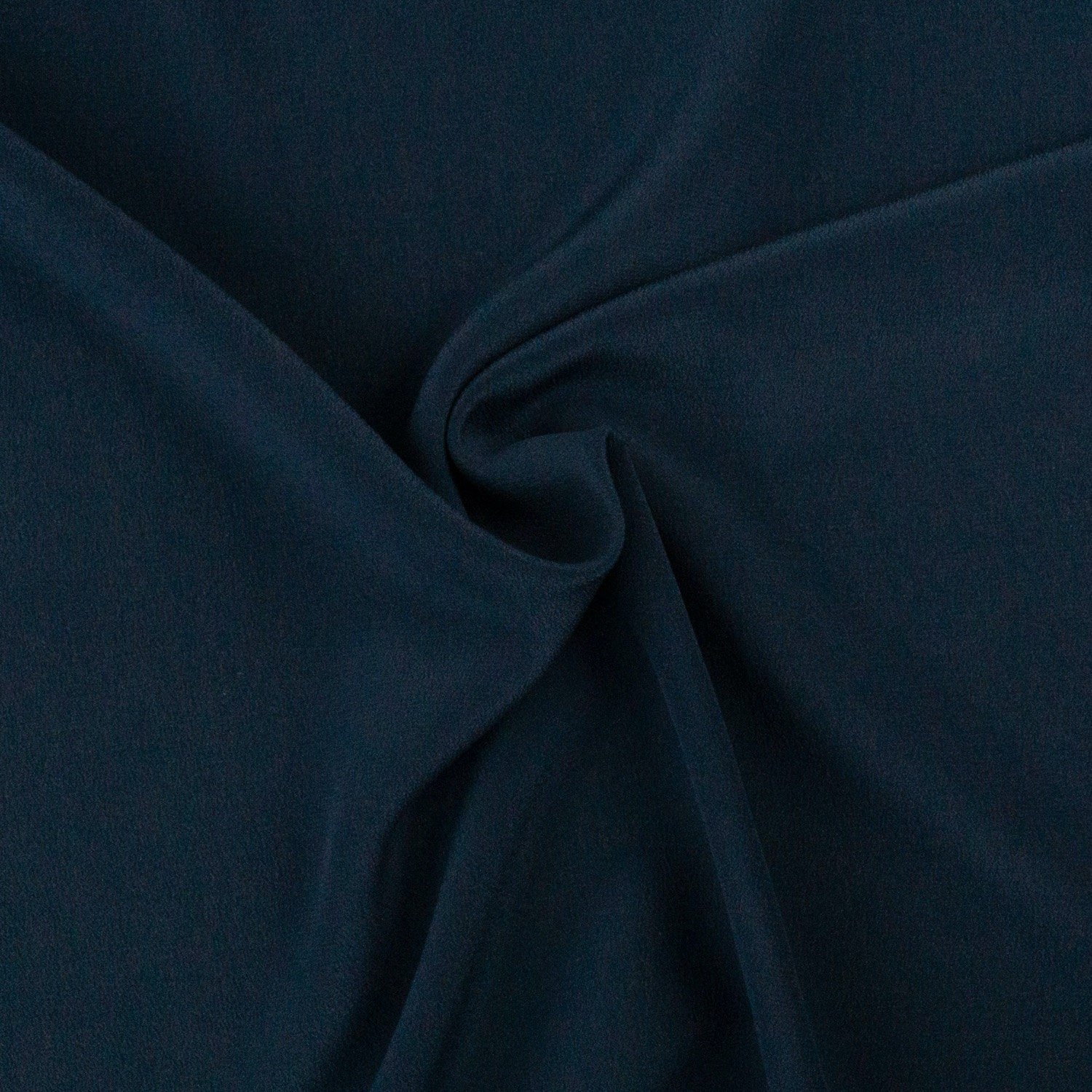 Seidenstoff, Crêpe, dunkelblau, uni