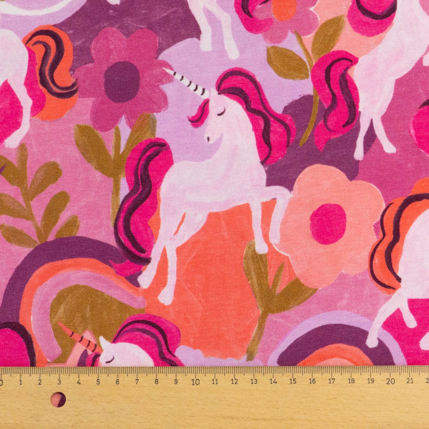 Baumwolljersey, rosatöne, Kindermotive – Tiere – Bild 5