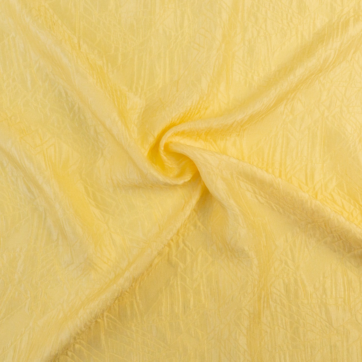 Seidenstoff, Jacquard, hellgelb, uni, Webstruktur
